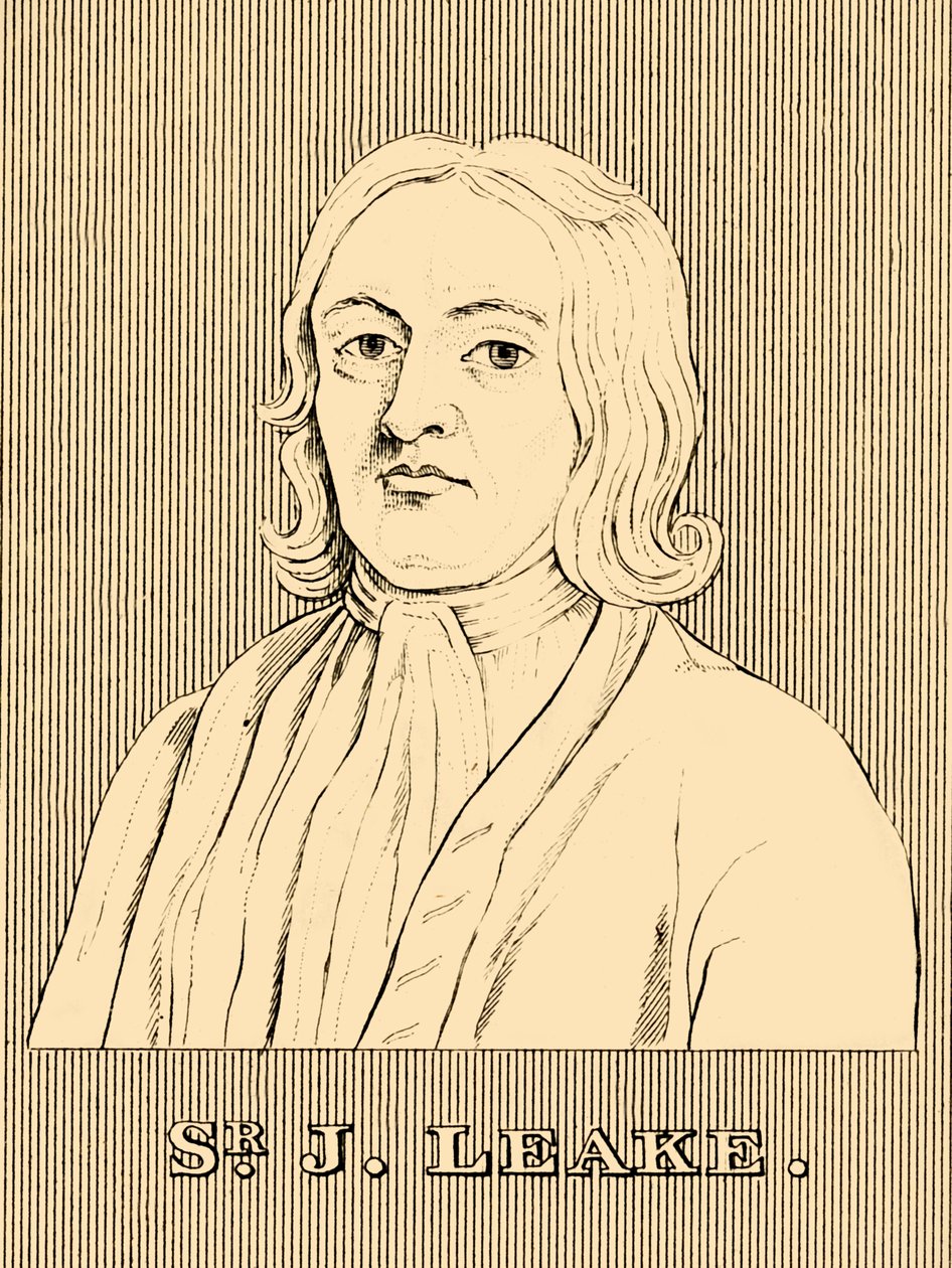 Sir J Leake, 1656-1720, 1830. alkotó: Unbekannt