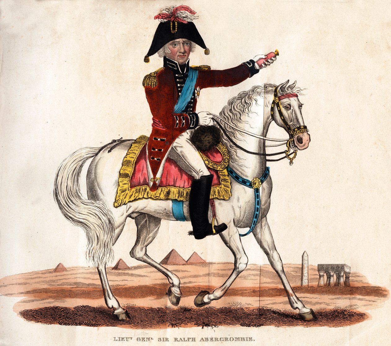 Sir Ralph Abercromby 1734-1801, brit altábornagy, 1816 alkotó: Unbekannt