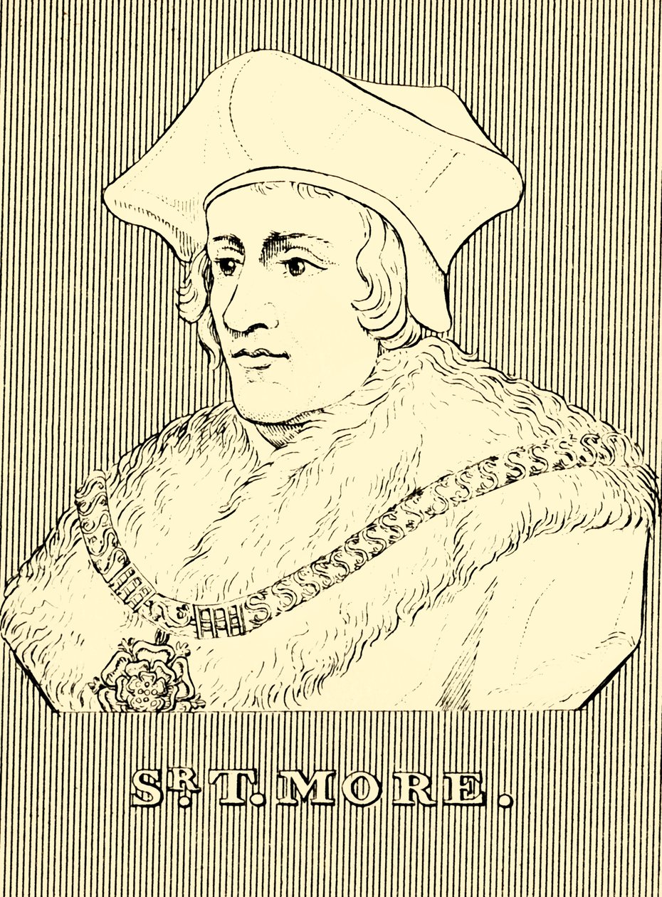 Sir T. More, 1478-1535, 1830. alkotó: Unbekannt
