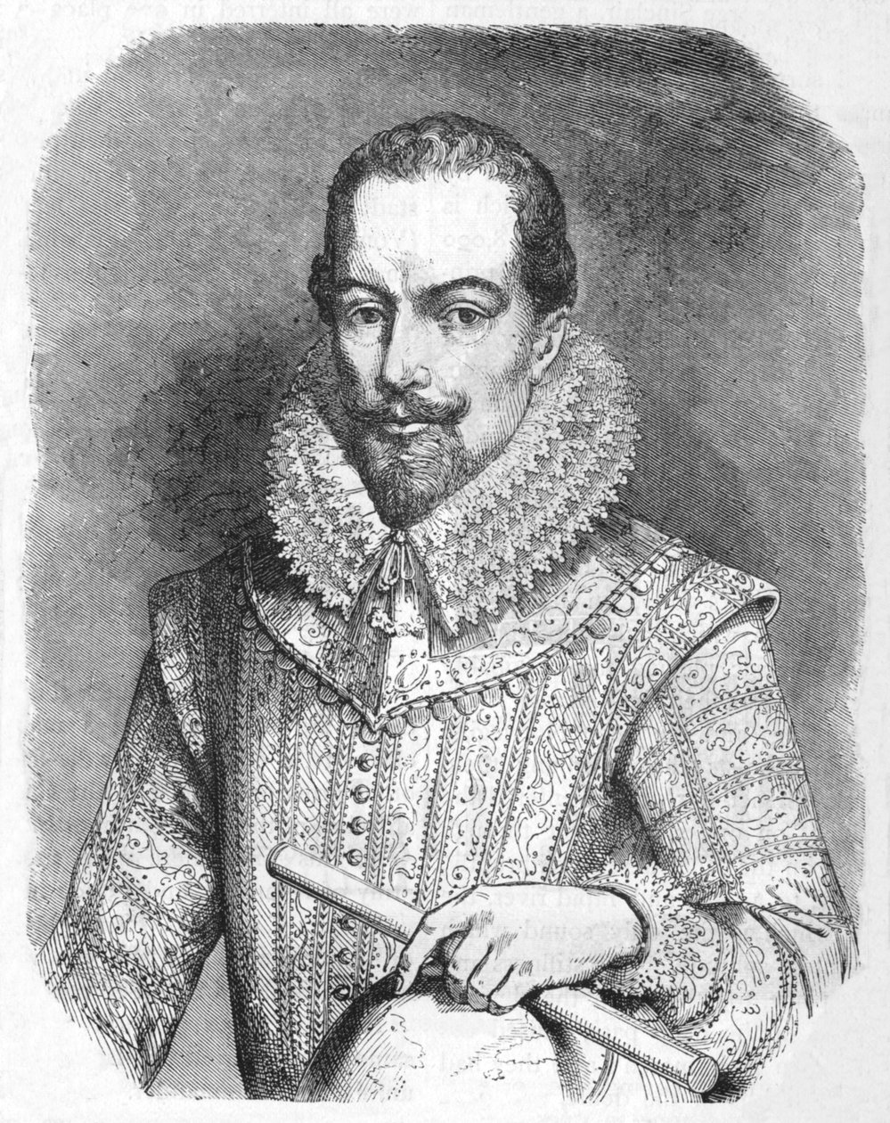 Sir W. Raleigh, 1880 alkotó: Unbekannt