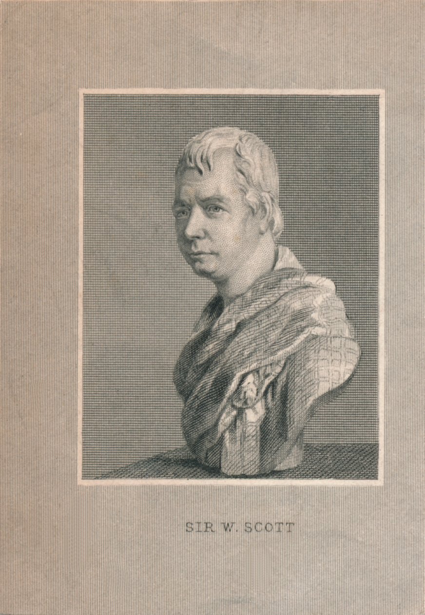 Sir Walter Scott, 19. század. alkotó: Unbekannt