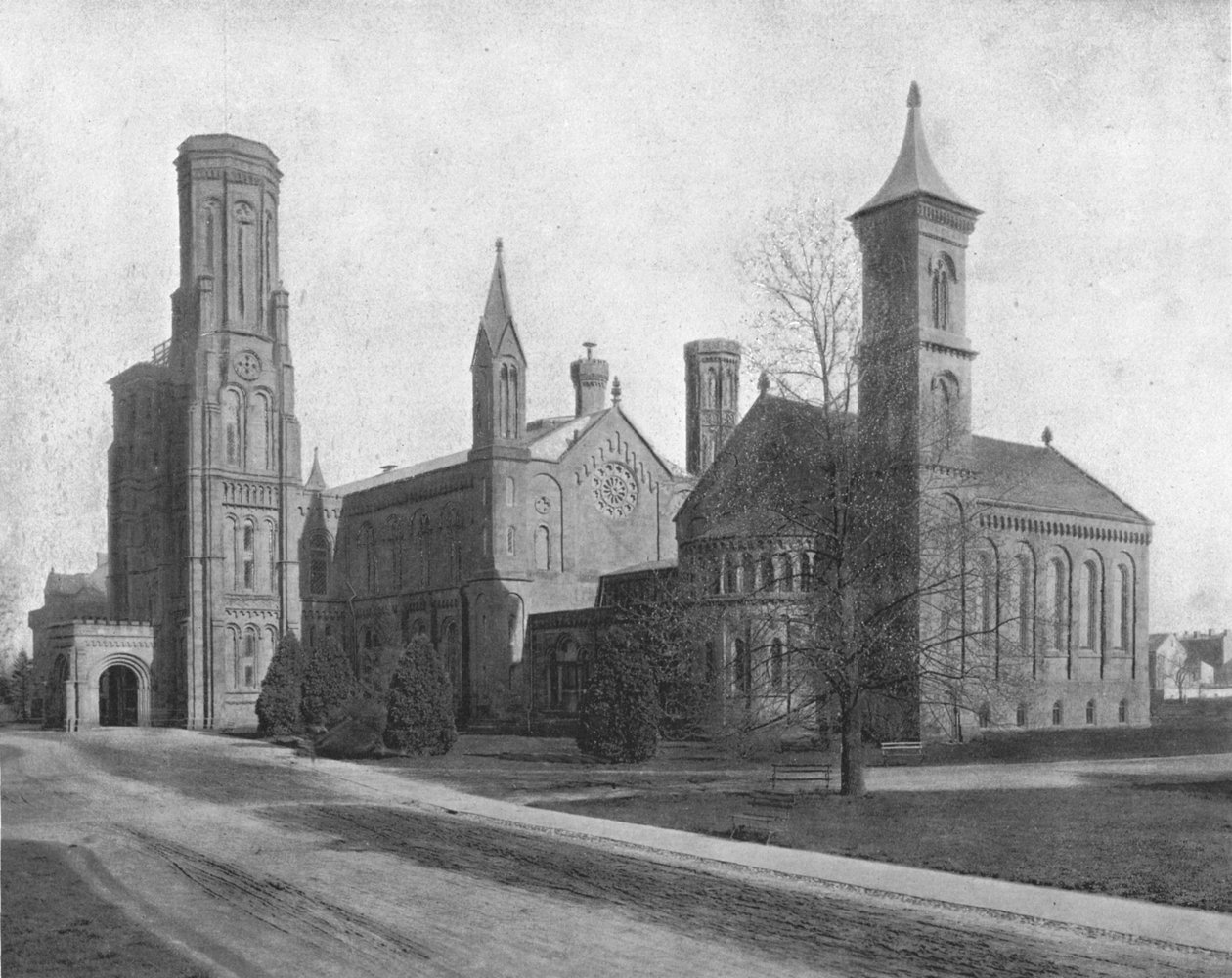 Smithsonian Institution, Washington D.C., USA, 1900 körül. alkotó: Unbekannt