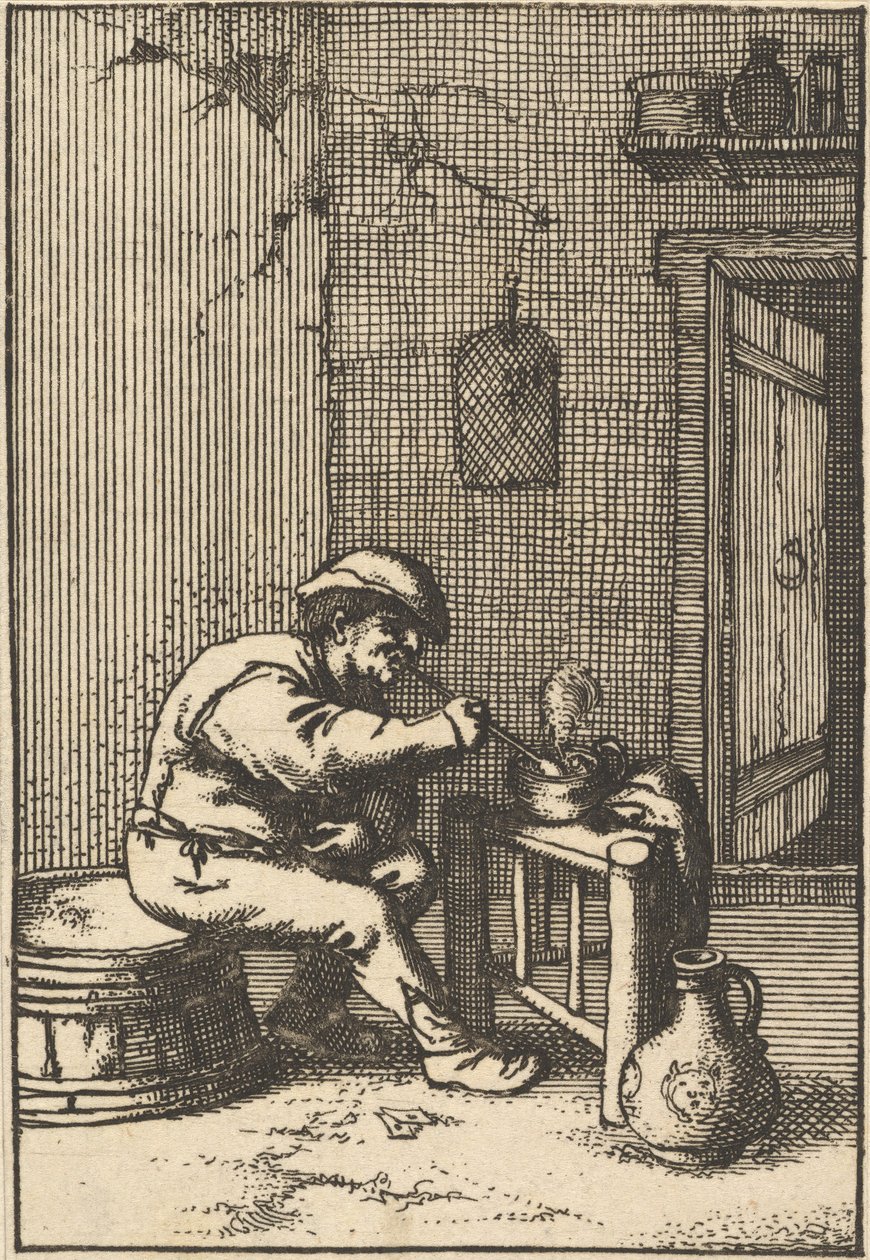 Dohányos példány, 1610-85. alkotó: Unbekannt