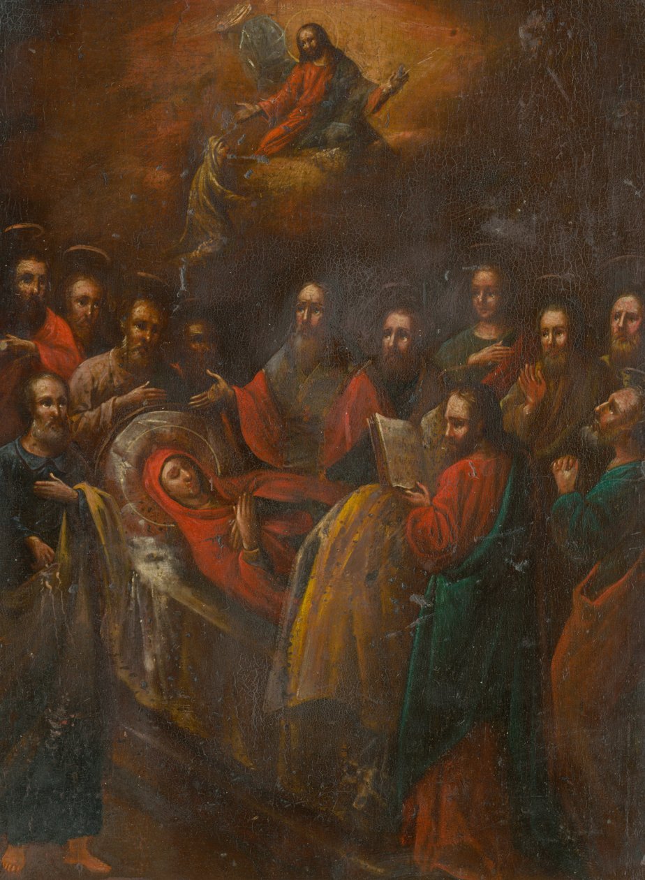 Szűz Mária halála alkotó: Unbekannt