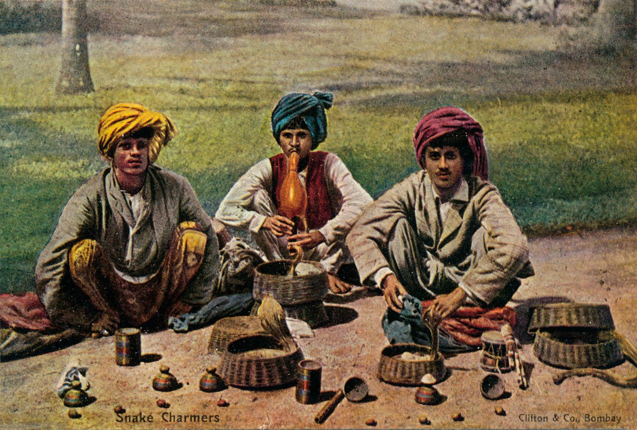 Snake Charmers, c1910. alkotó: Unbekannt