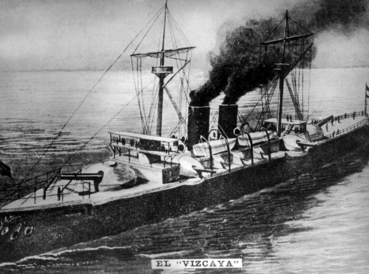 Spanyol csatahajó, The Viscaya, 1898-as, 1920-as évek alkotó: Unbekannt