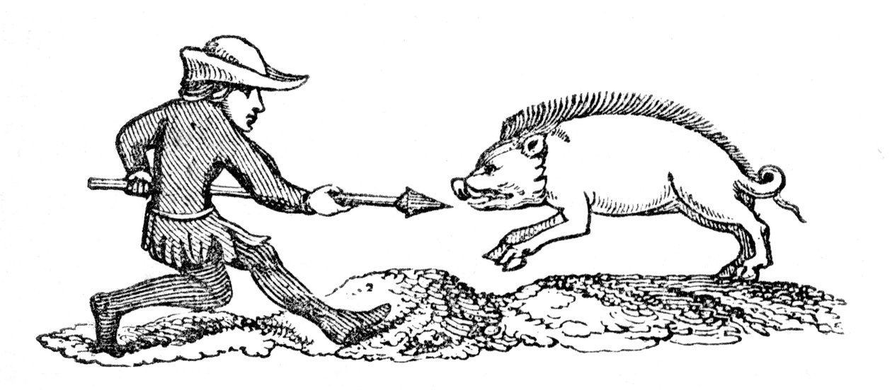 Vadkant lándzsa, 14. század, 1833 alkotó: Unbekannt