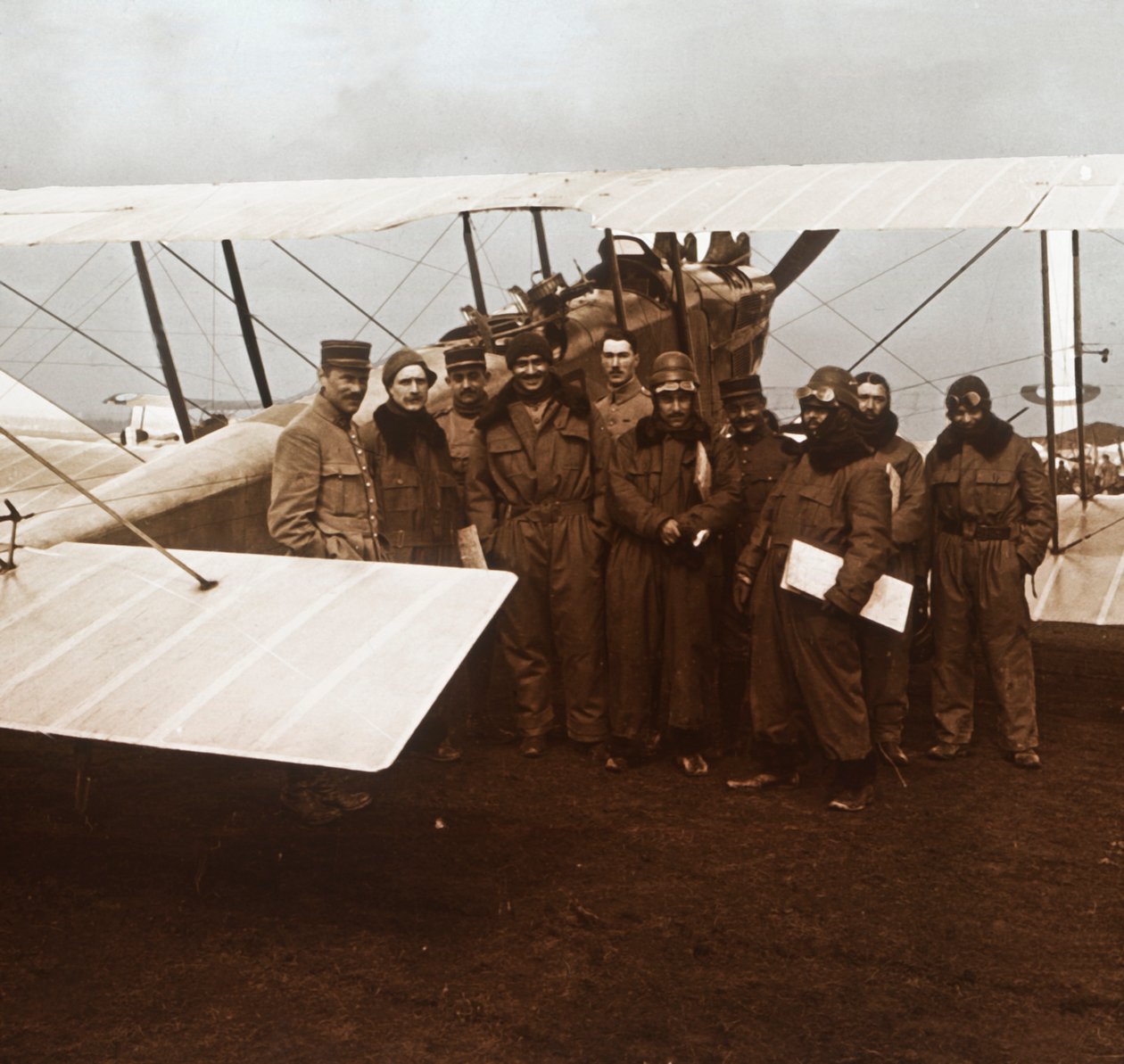 század Sommesousban, Észak-Franciaországban, 1914-c1918 között alkotó: Unbekannt