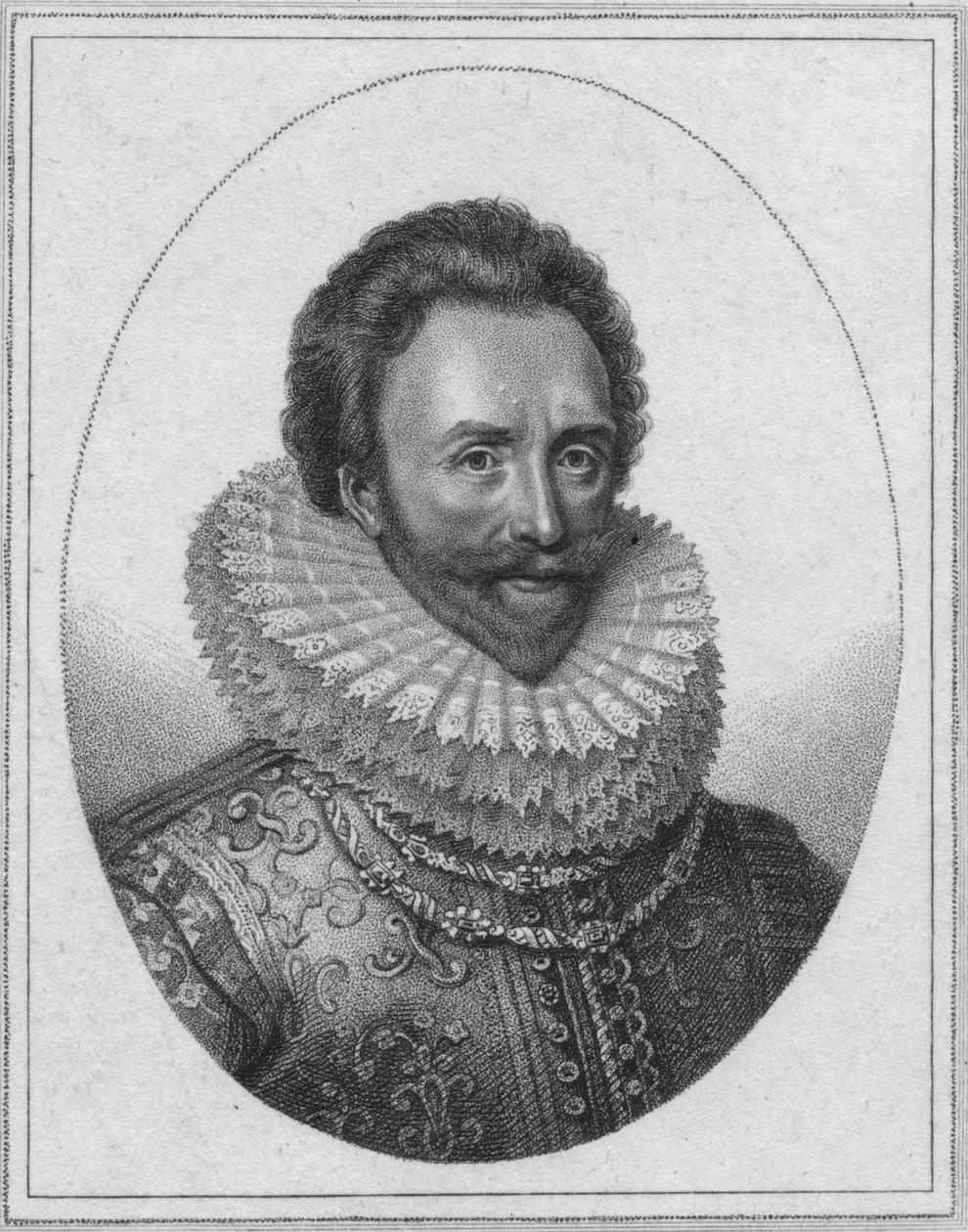 Sr. Dudley Carleton, Dorchester vikomt, 1807. alkotó: Unbekannt