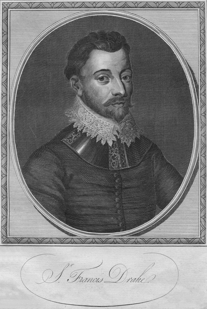 uram. Francis Drake, 1786. alkotó: Unbekannt