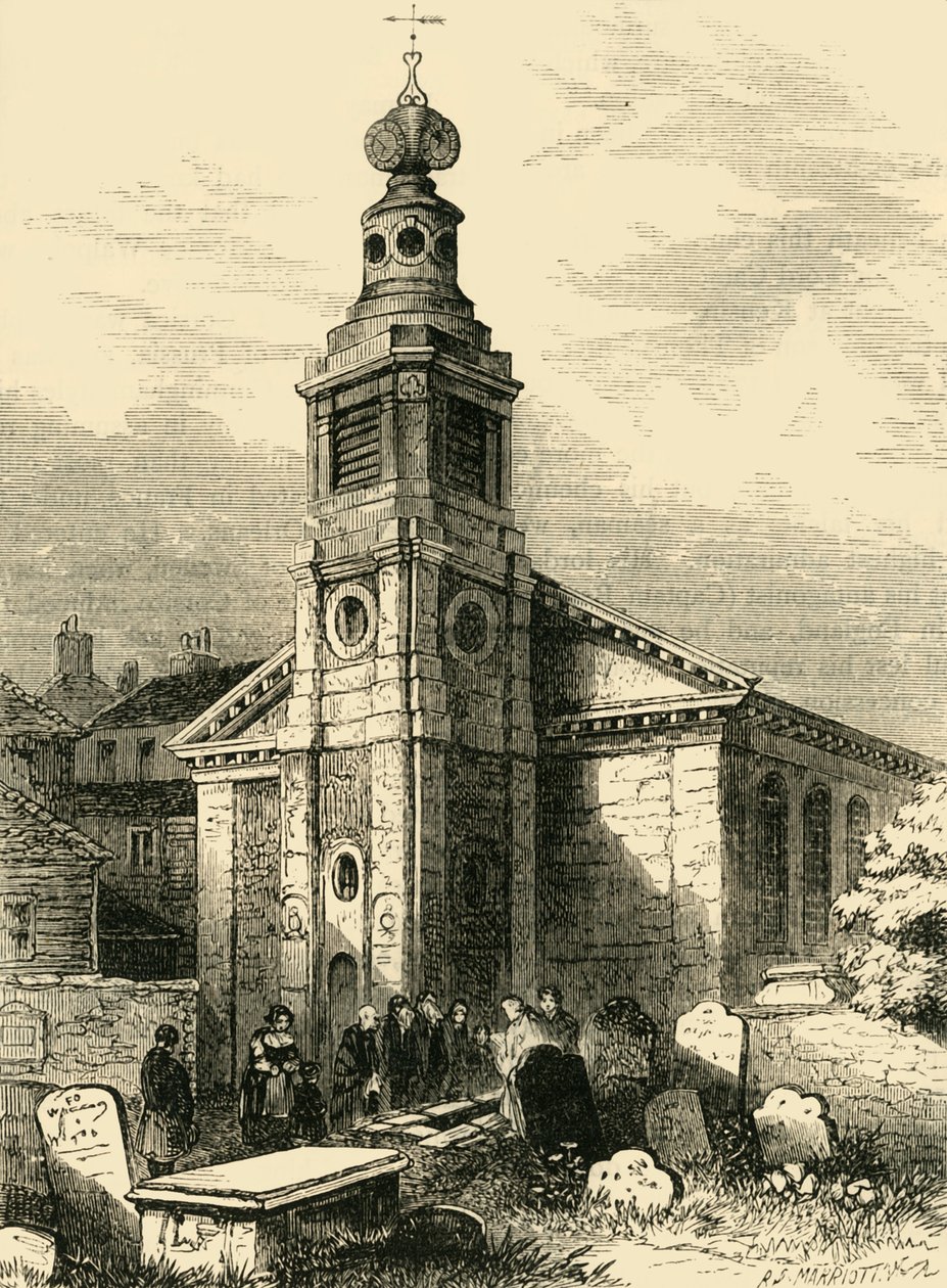 St. Annes, Soho, 1881. alkotó: Unbekannt