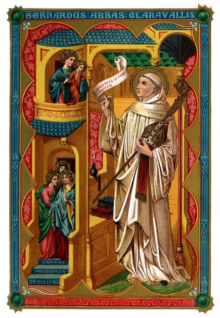 Szent Bernát, 1886 alkotó: Unbekannt