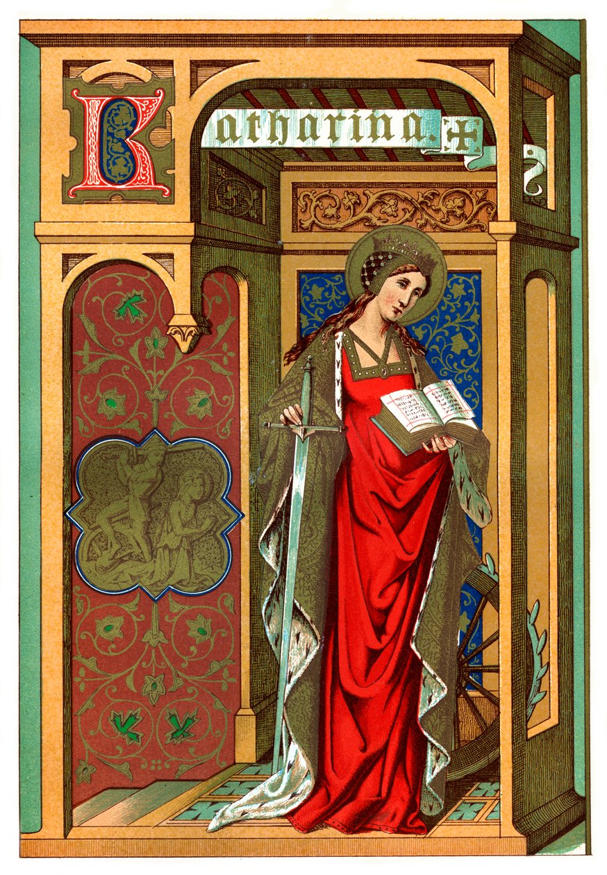 Szent Katalin, 1886 alkotó: Unbekannt