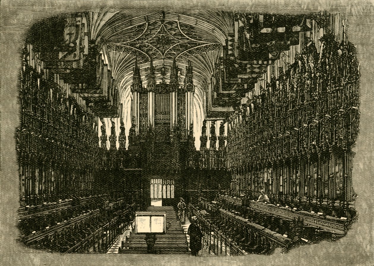 St. Georges kápolna, Windsor, 1898. alkotó: Unbekannt