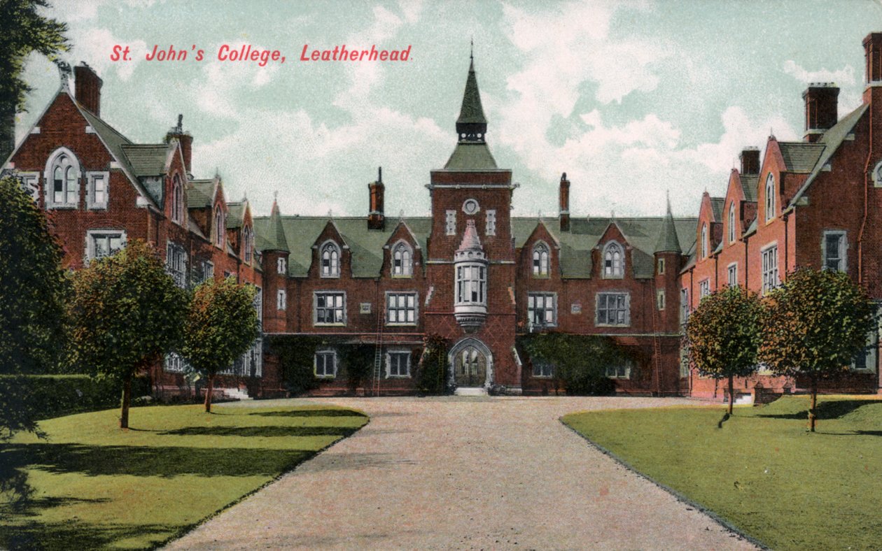 St Johns College, Leatherhead, Surrey, XX. század alkotó: Unbekannt