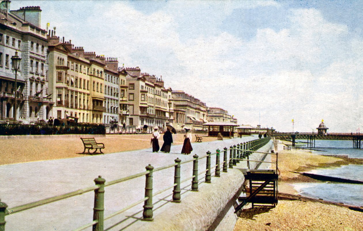 St Leonards, West Marina, a mólótól, 1900-as évektől 1920-ig alkotó: Unbekannt