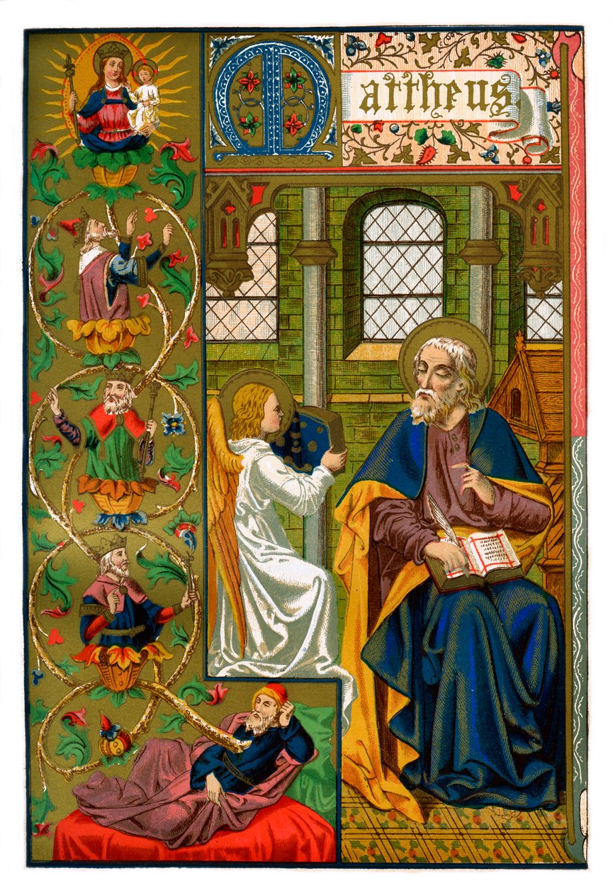 Szent Máté evangélista, 1886 alkotó: Unbekannt