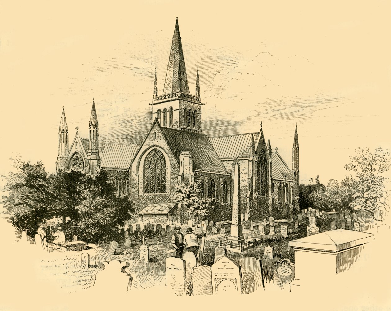 Szent Miklós templom: A külső, 1898. alkotó: Unbekannt