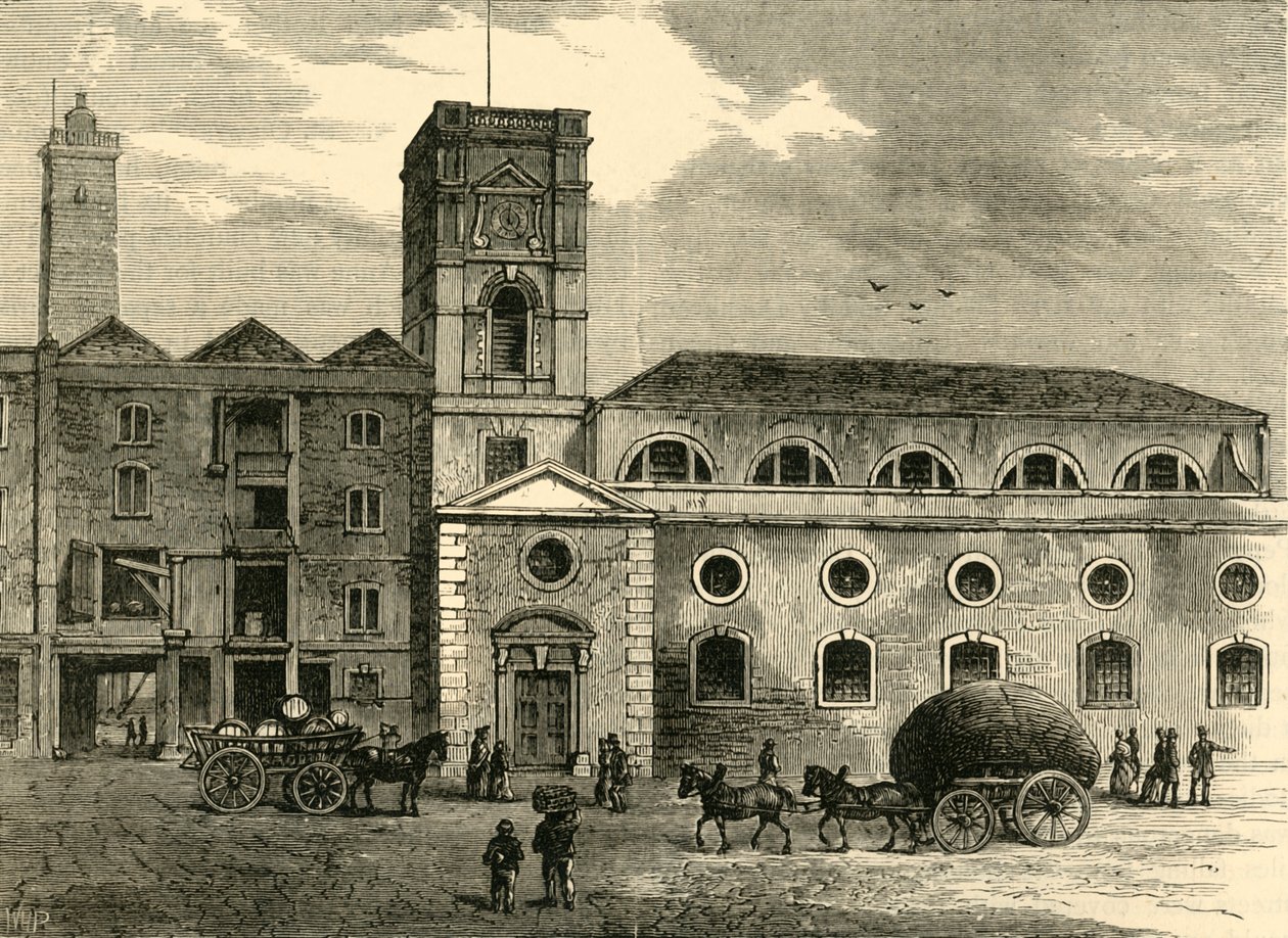Szent Olaves templom, 1820-ban, c1878. alkotó: Unbekannt