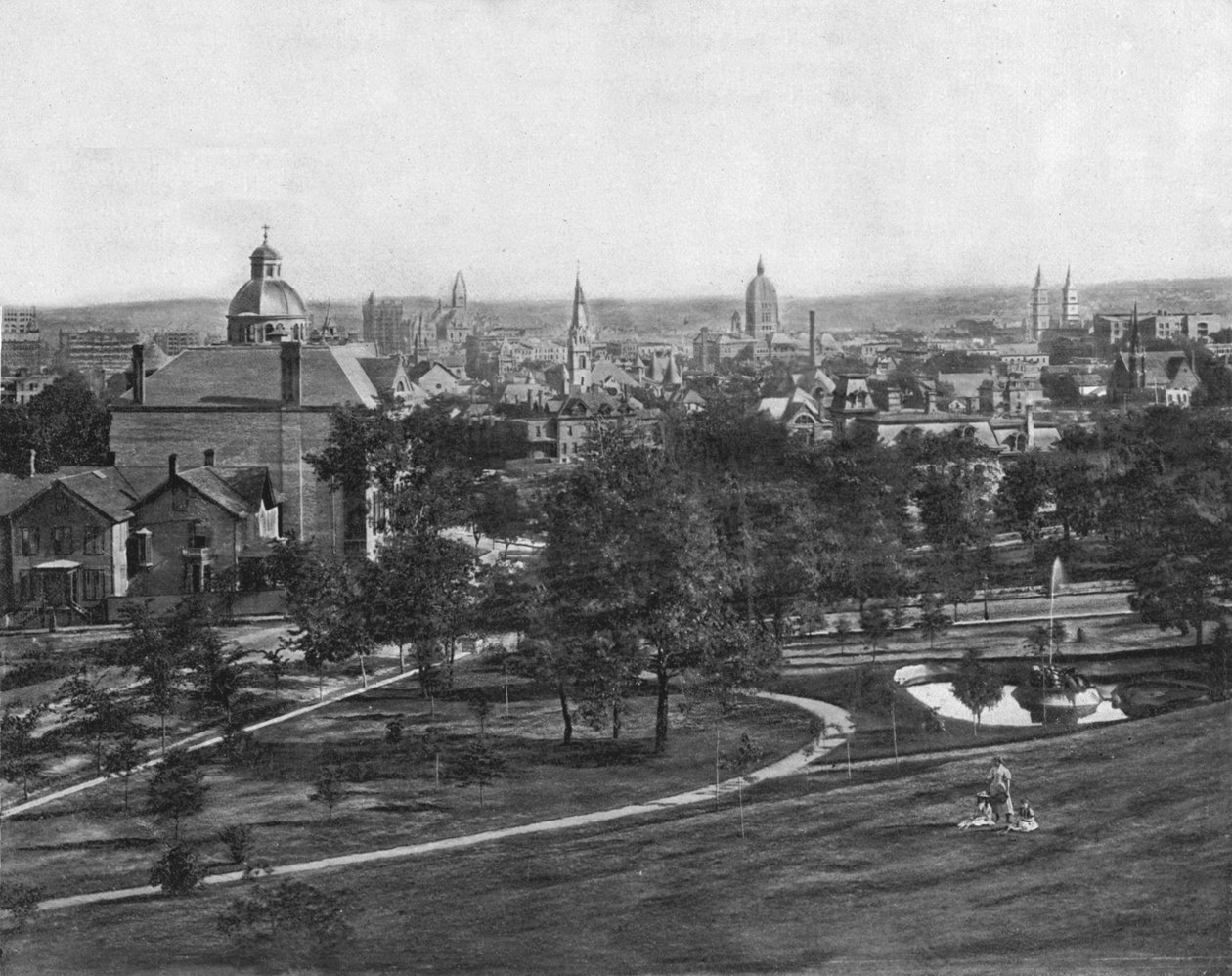 St Paul, Merriams Hill, Minnesota, USA, 1900. alkotó: Unbekannt