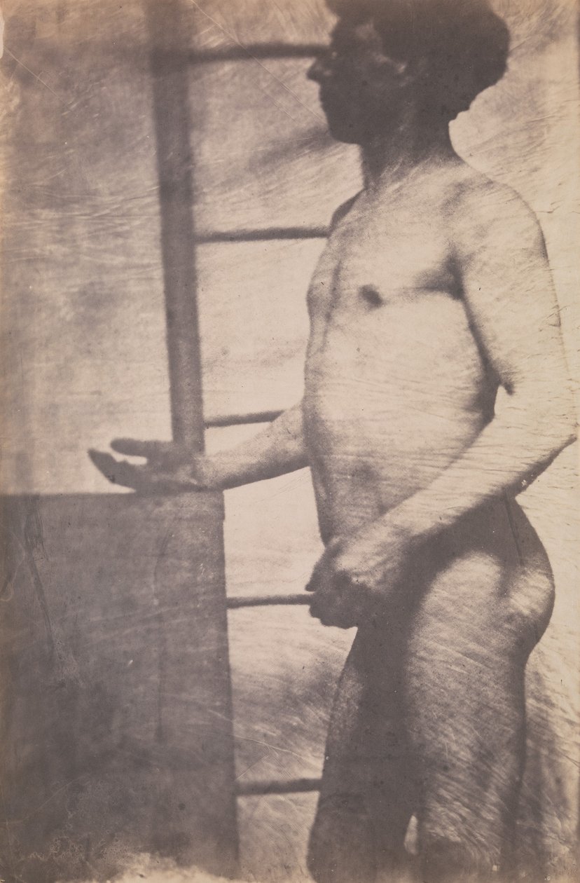 [Álló férfi akt], kb. 1856. alkotó: Unbekannt