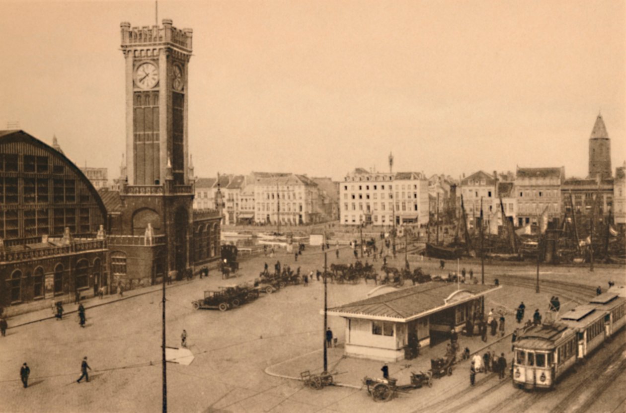 Station Place, 1928 alkotó: Unbekannt