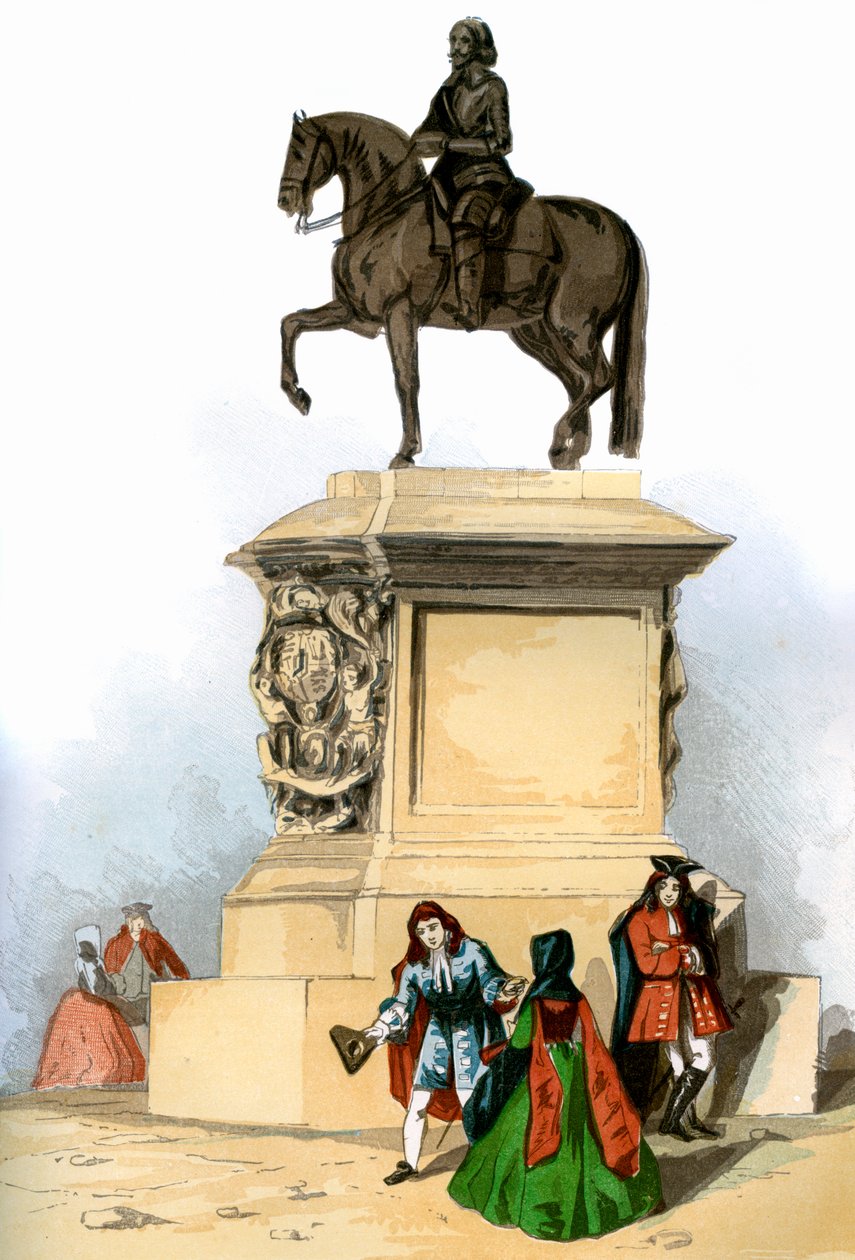 I. Károly szobra, Charing Cross, London, 1850 alkotó: Unbekannt