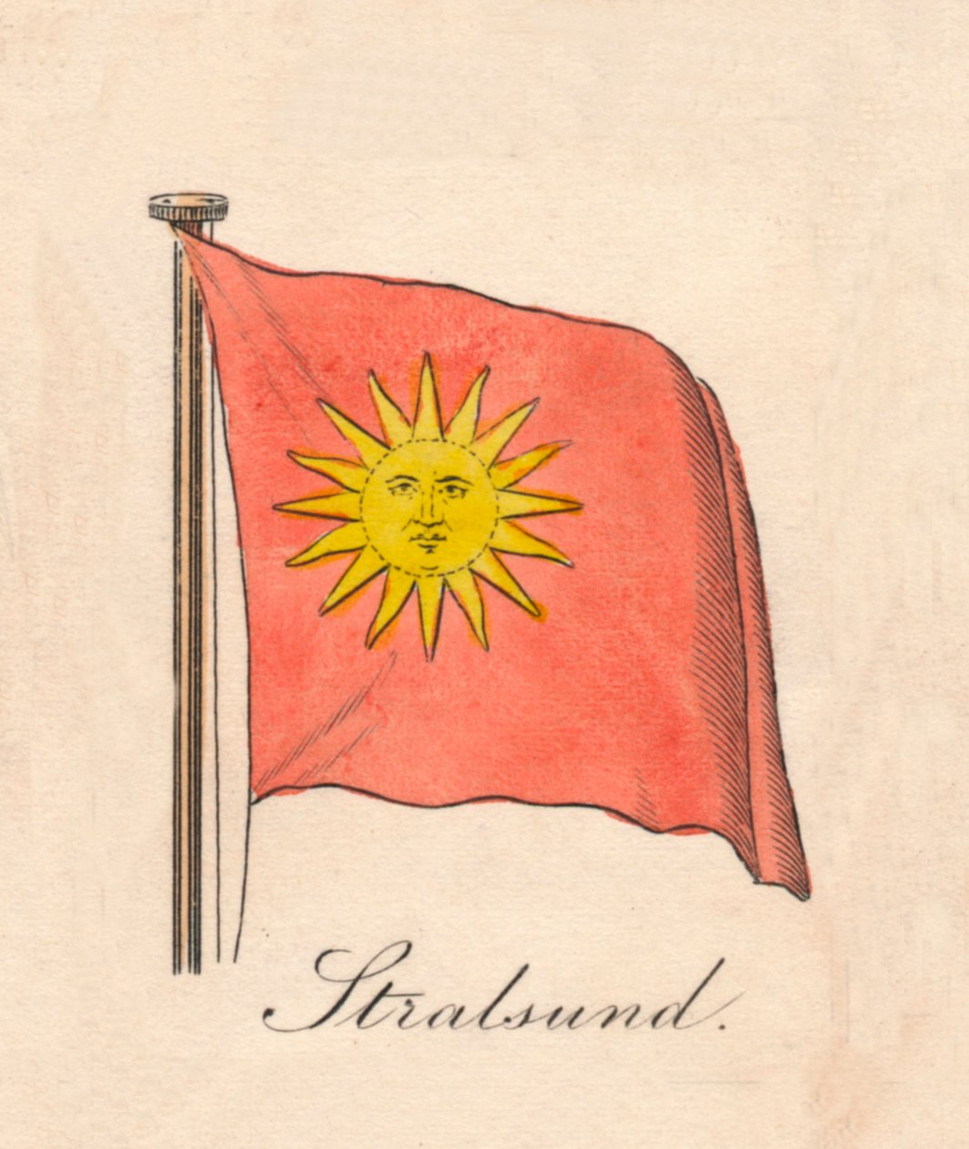 Stralsund, 1838 alkotó: Unbekannt