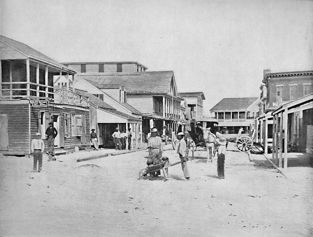Street, Key West, Florida, 1897. alkotó: Unbekannt
