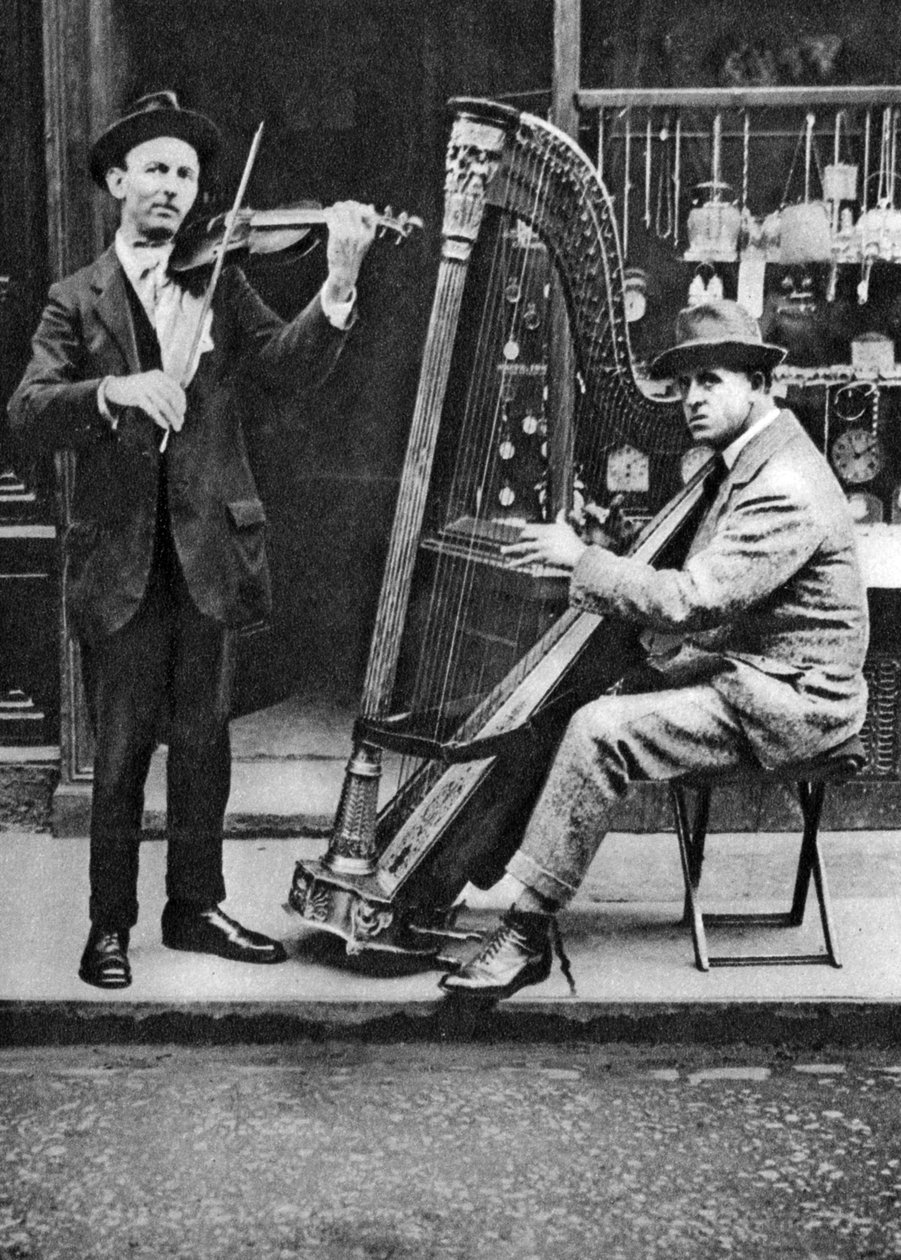 Utcai zenészek, London, 1926-1927 alkotó: Unbekannt