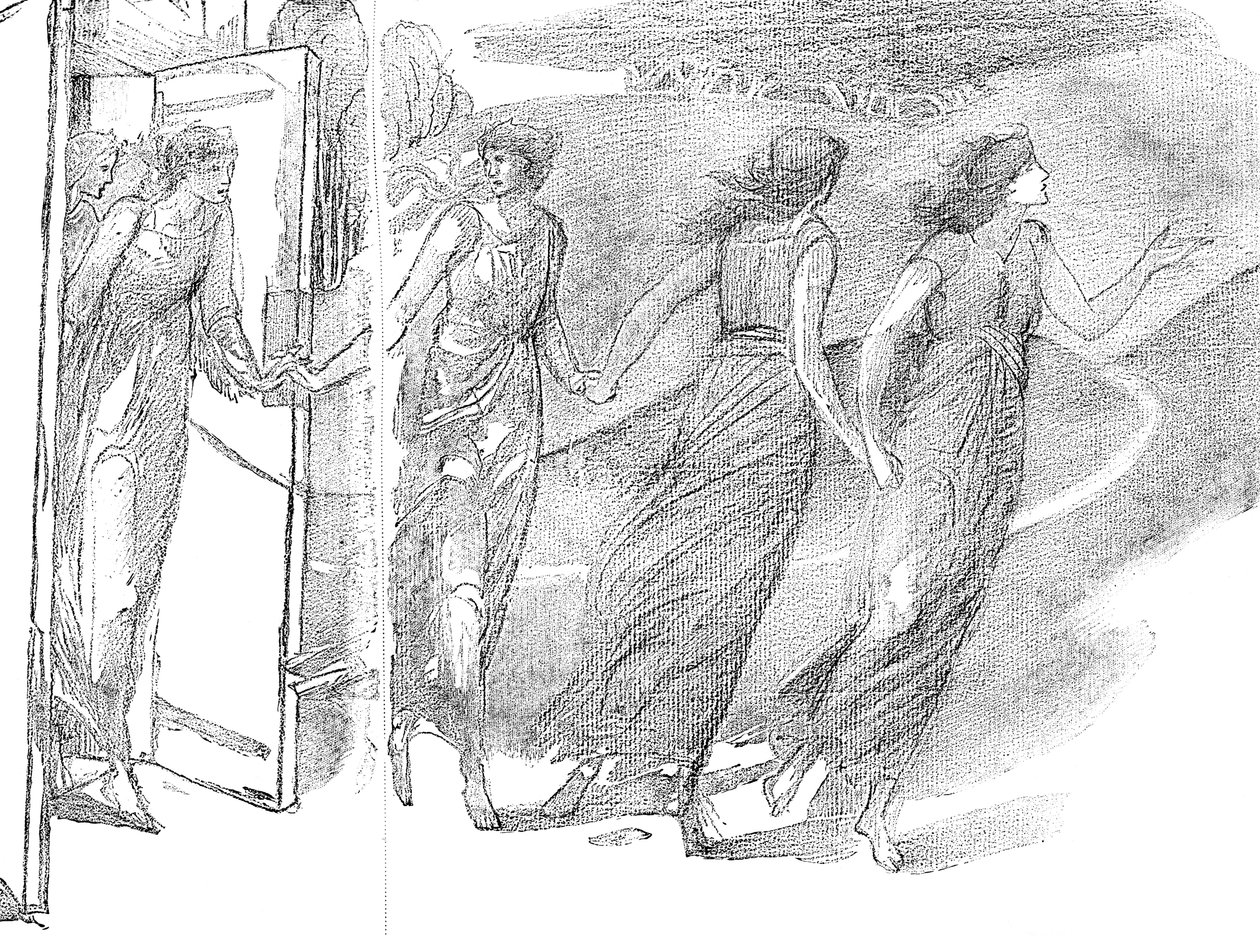 Tanulmány, 1900. 19. század alkotó: Unbekannt