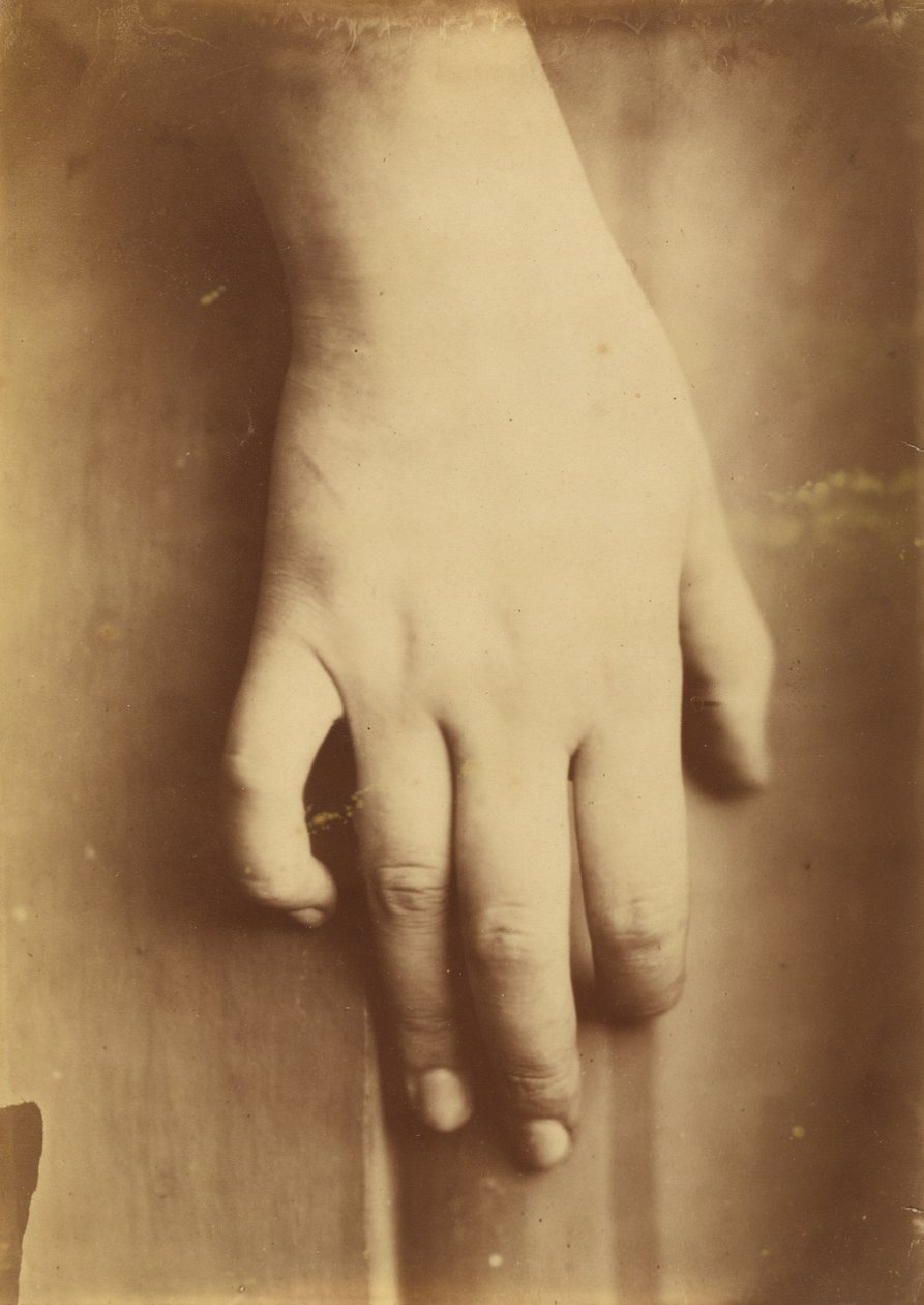 Tanulmány egy kézről, 1865. alkotó: Unbekannt
