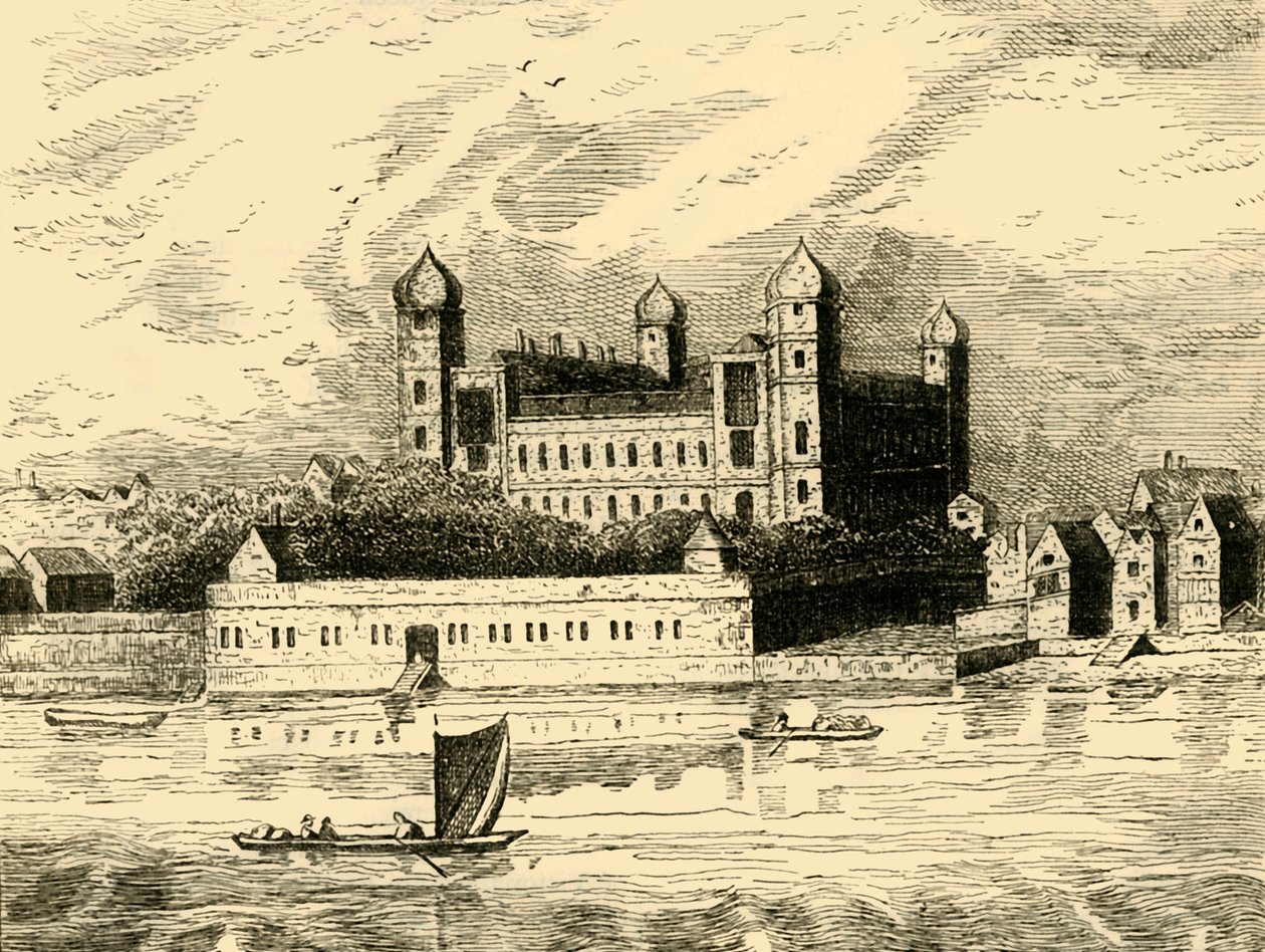 Suffolk Ház. Hollar után, 1881. alkotó: Unbekannt