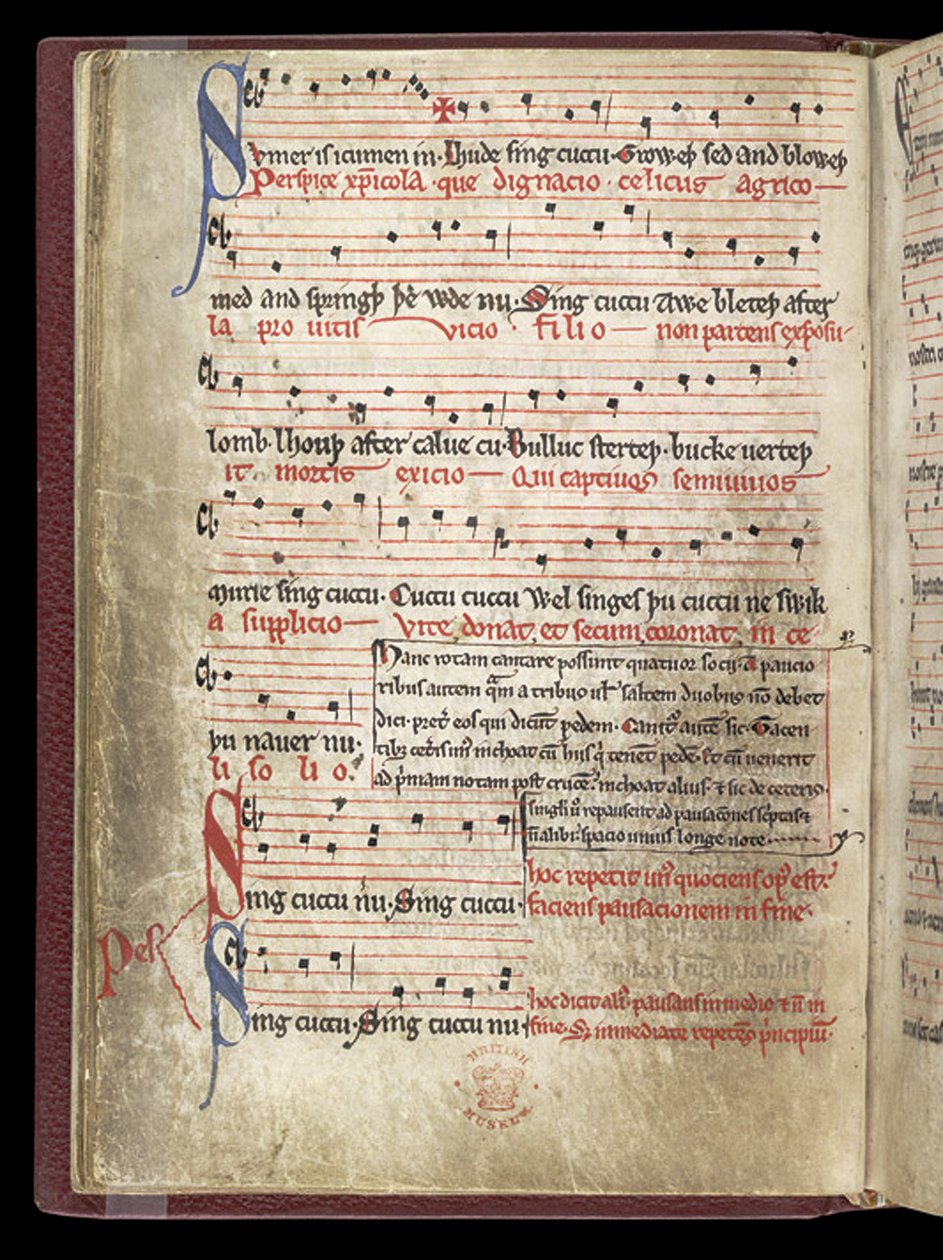 Sumer Is Icumen In, c. 1260-1270 alkotó: Unbekannt