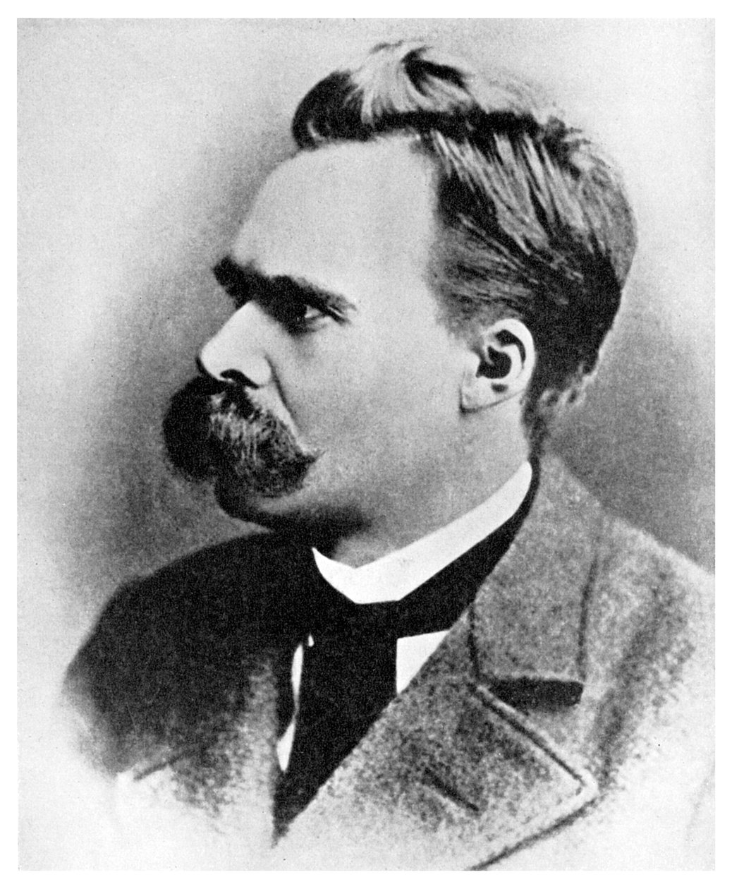 Superman: Friedrich Nietzsche, német filozófus, XIX. század, 1956 alkotó: Unbekannt