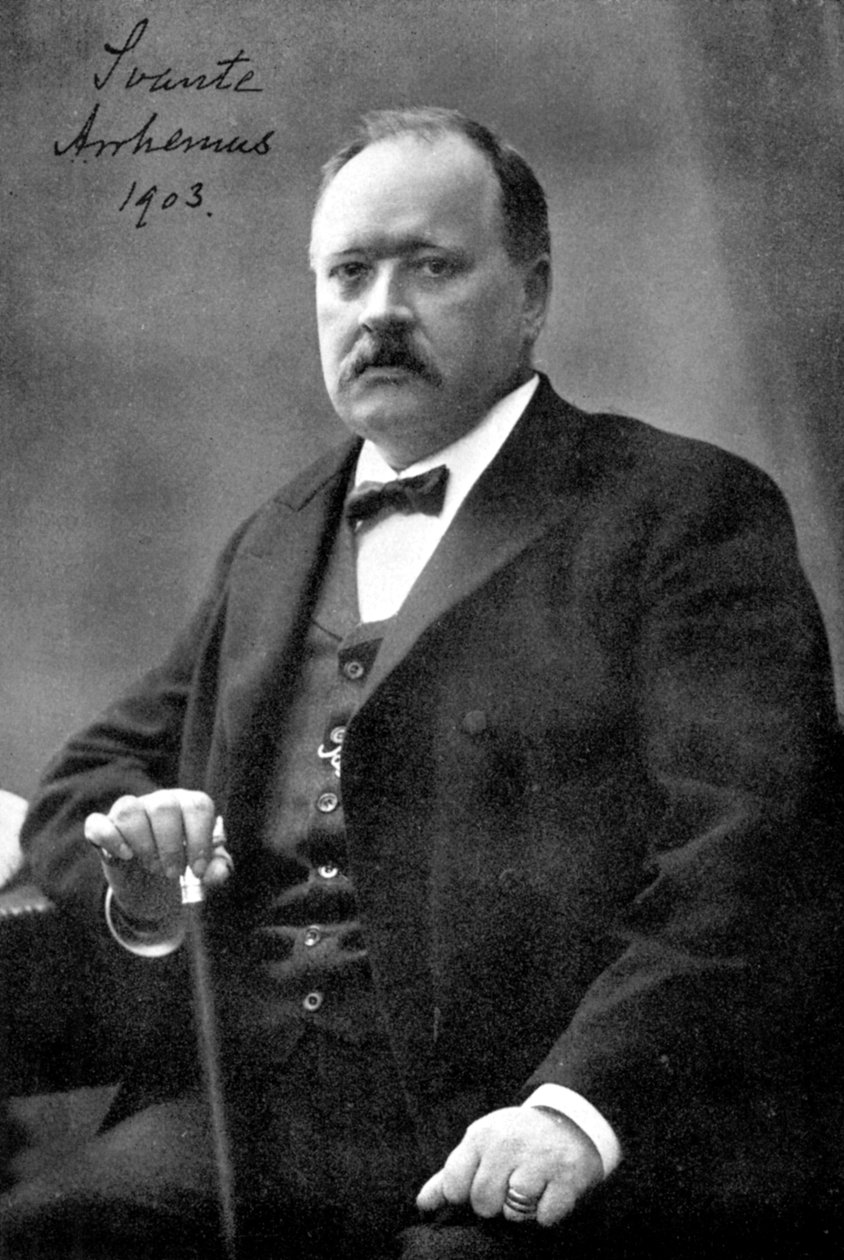Svante Arrhenius 1859-1927, svéd fizikus és kémikus, 1903 alkotó: Unbekannt