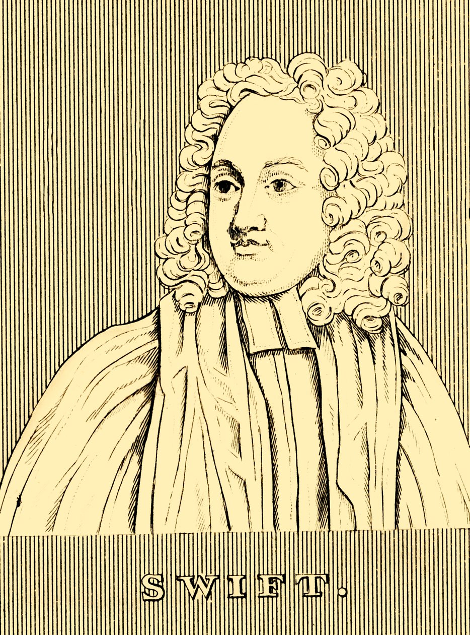 Swift, 1667-1745, 1830. alkotó: Unbekannt
