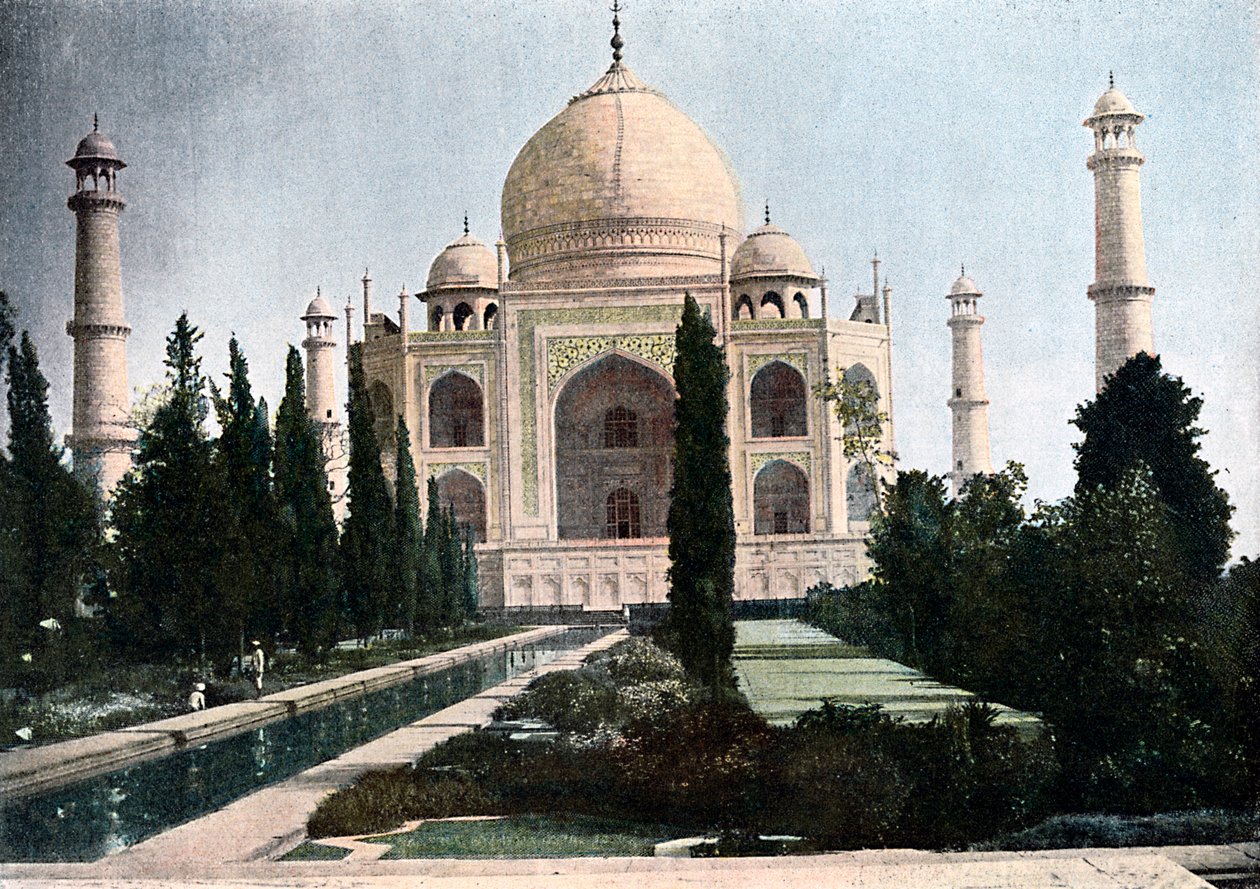 Taj Mahal, Agra, Uttar Pradesh, India, 1890 alkotó: Unbekannt