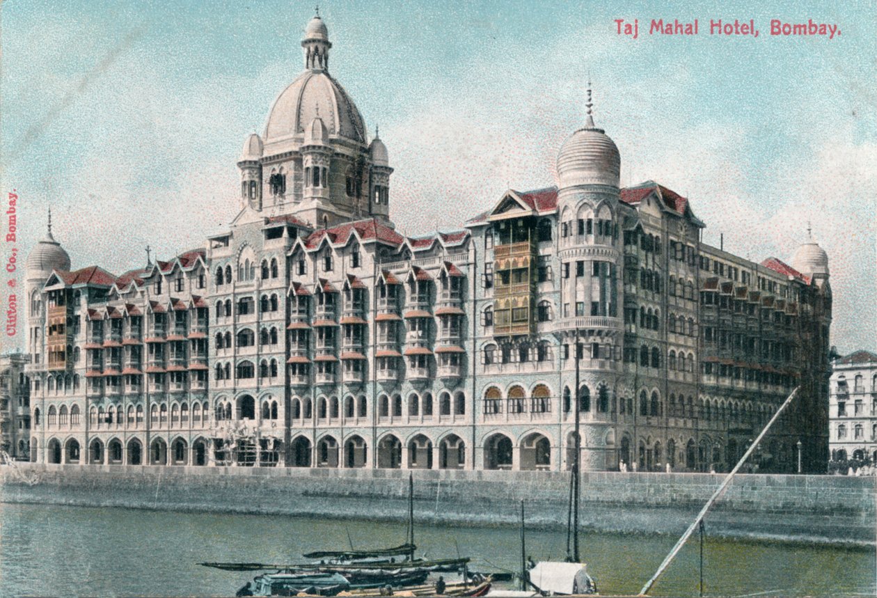 Taj Mahal Palace Hotel, Bombay, India, XX. század alkotó: Unbekannt