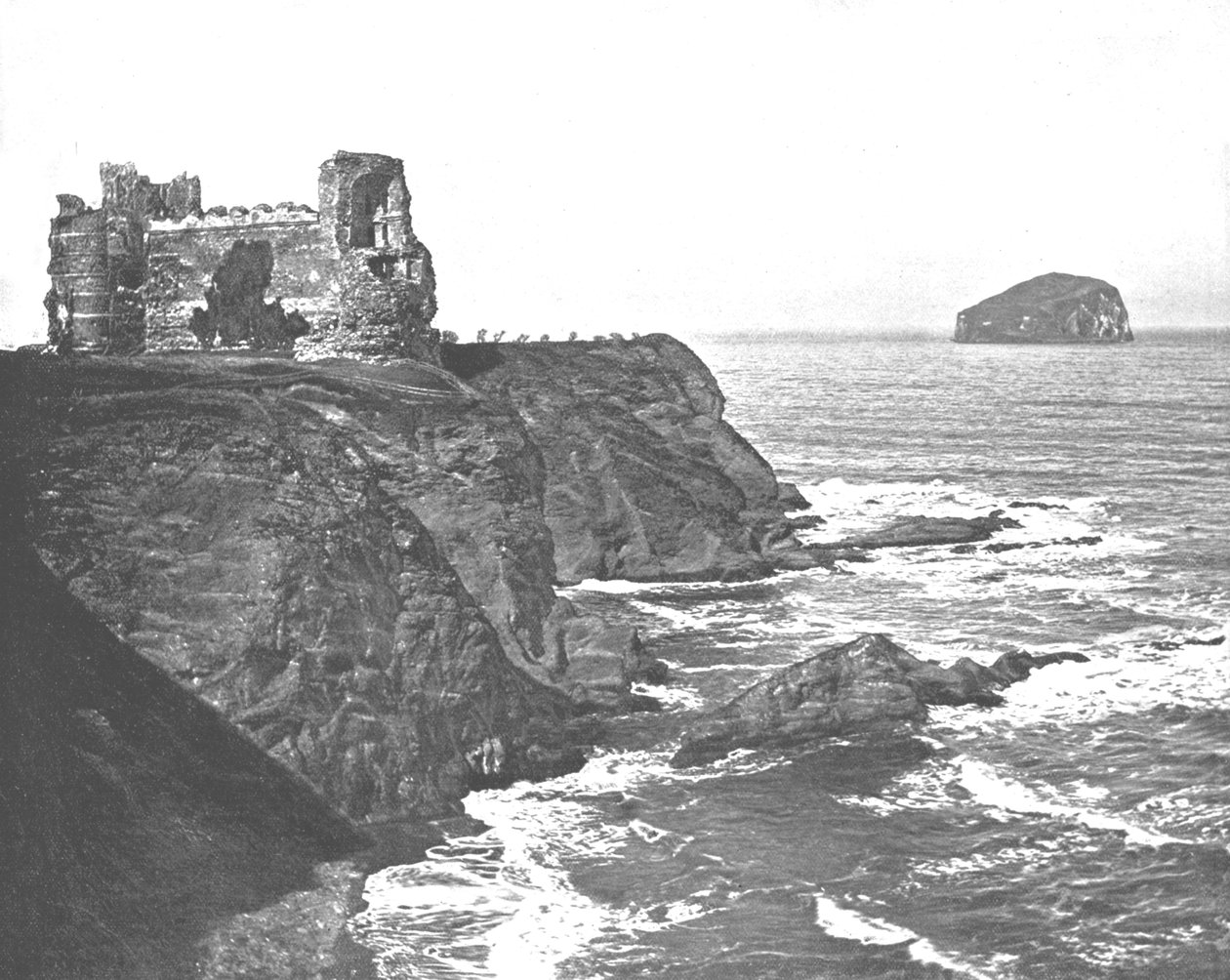 Tantallon kastély, Berwickshire. alkotó: Unbekannt