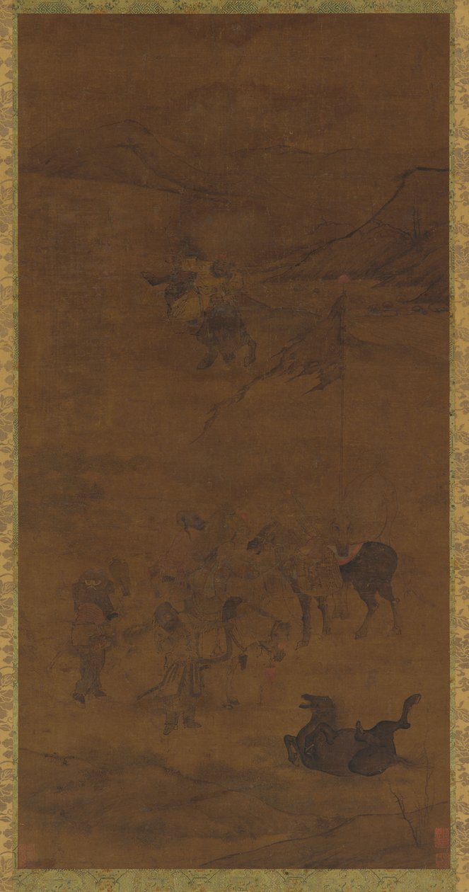 Tatár lovasok, Ming-dinasztia, 1368-1644. alkotó: Unbekannt
