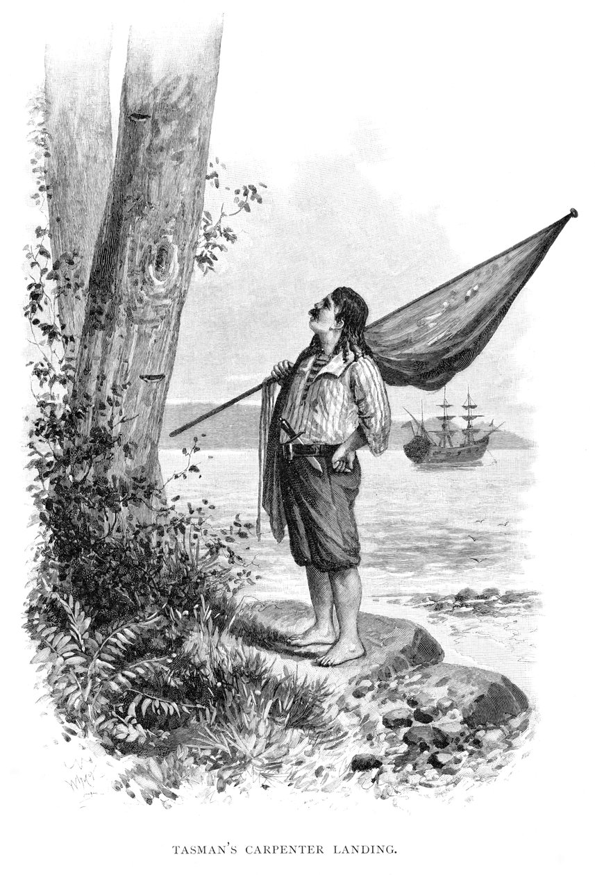 Tasmans Carpenter Landing, 1644-1886 alkotó: Unbekannt