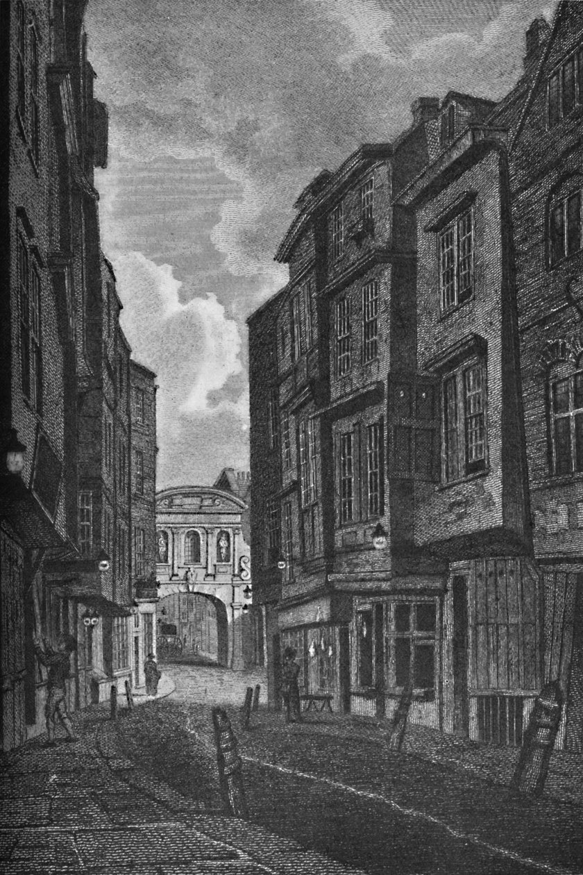 Temple Bar a Butcher Row-ból, 1907 alkotó: Unbekannt
