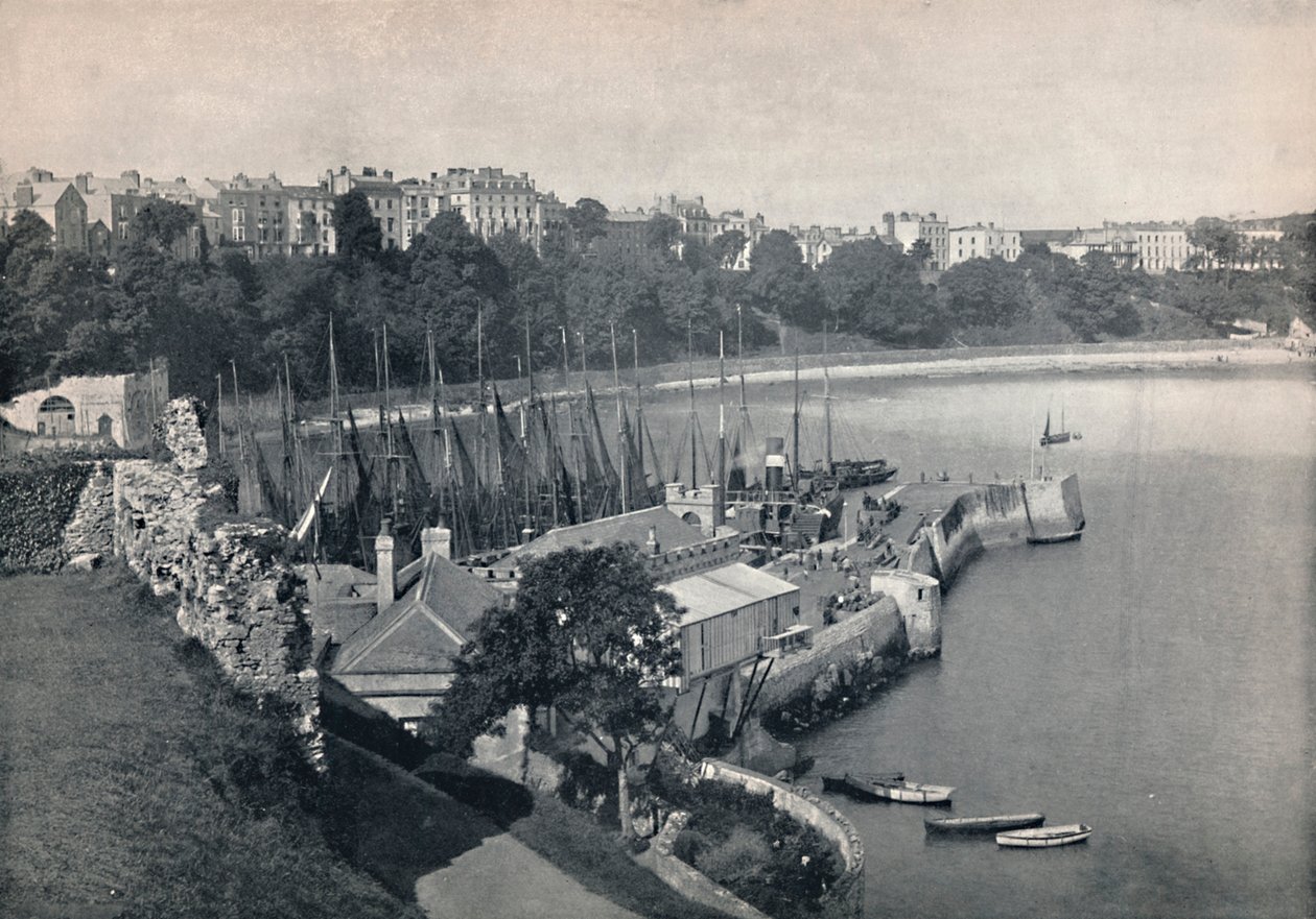 Tenby – Általános nézet, 1895 alkotó: Unbekannt
