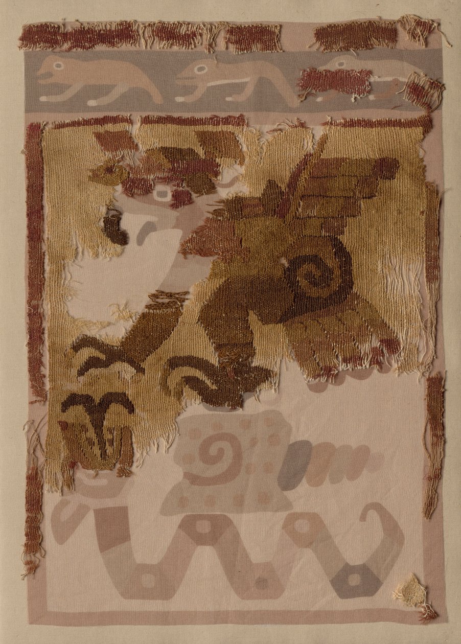 Textiltöredék, c. 50-650. alkotó: Unbekannt
