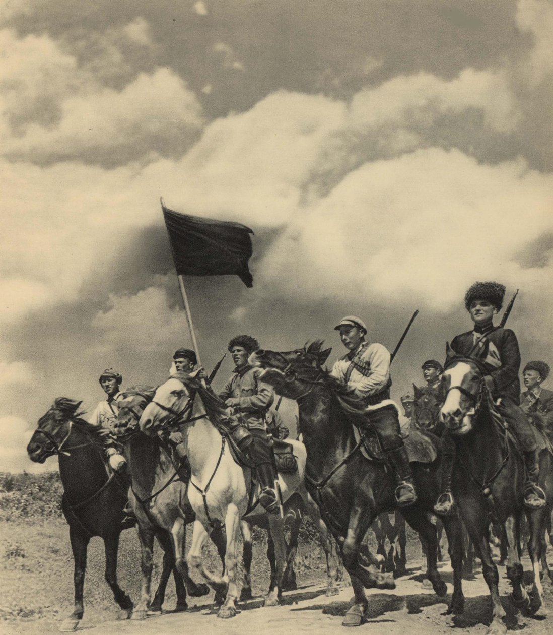 Az 1. lovashadsereg, 1930-as évek eleje. alkotó: Unbekannt