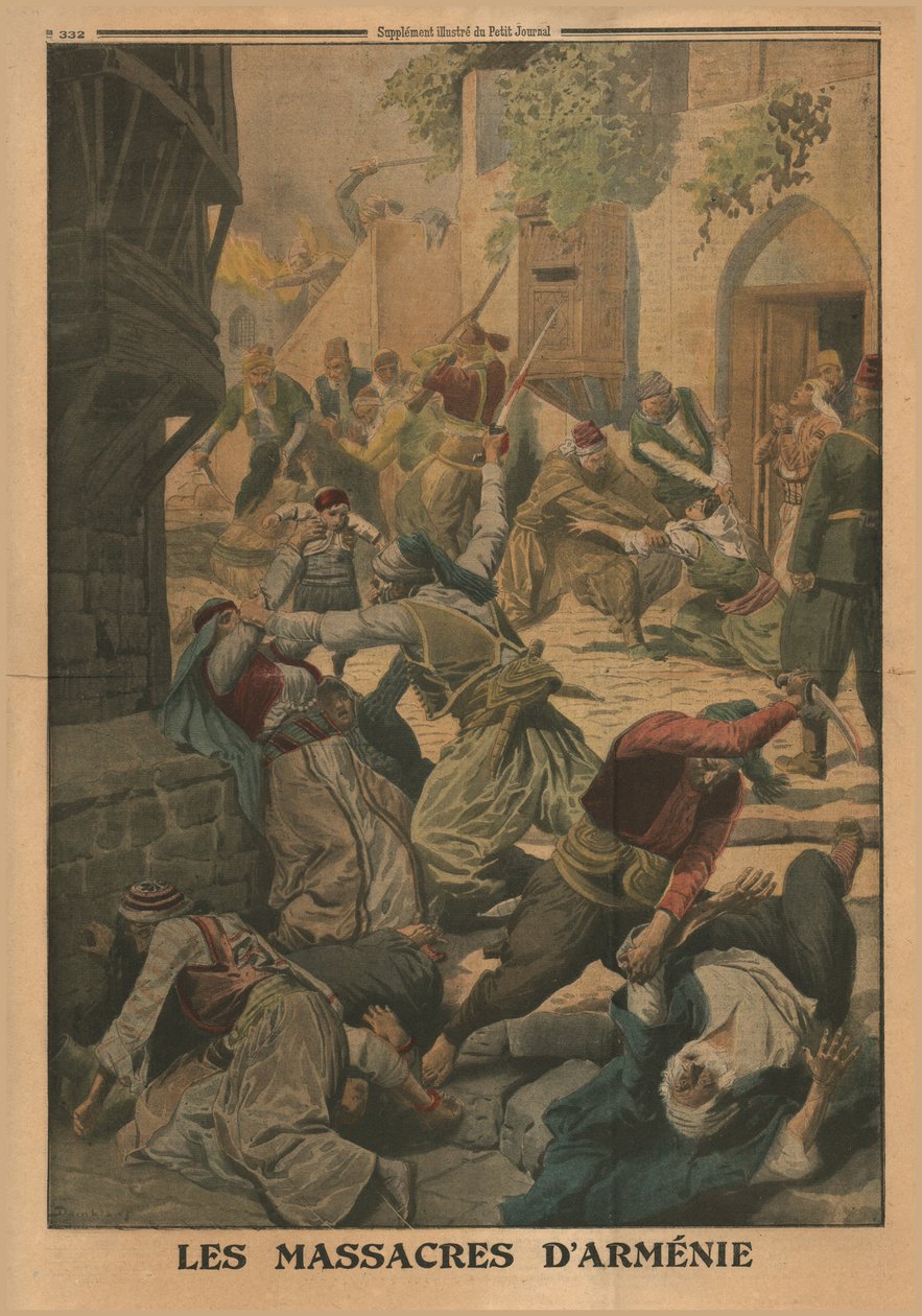 Az örmény mészárlások, 1915. alkotó: Unbekannt