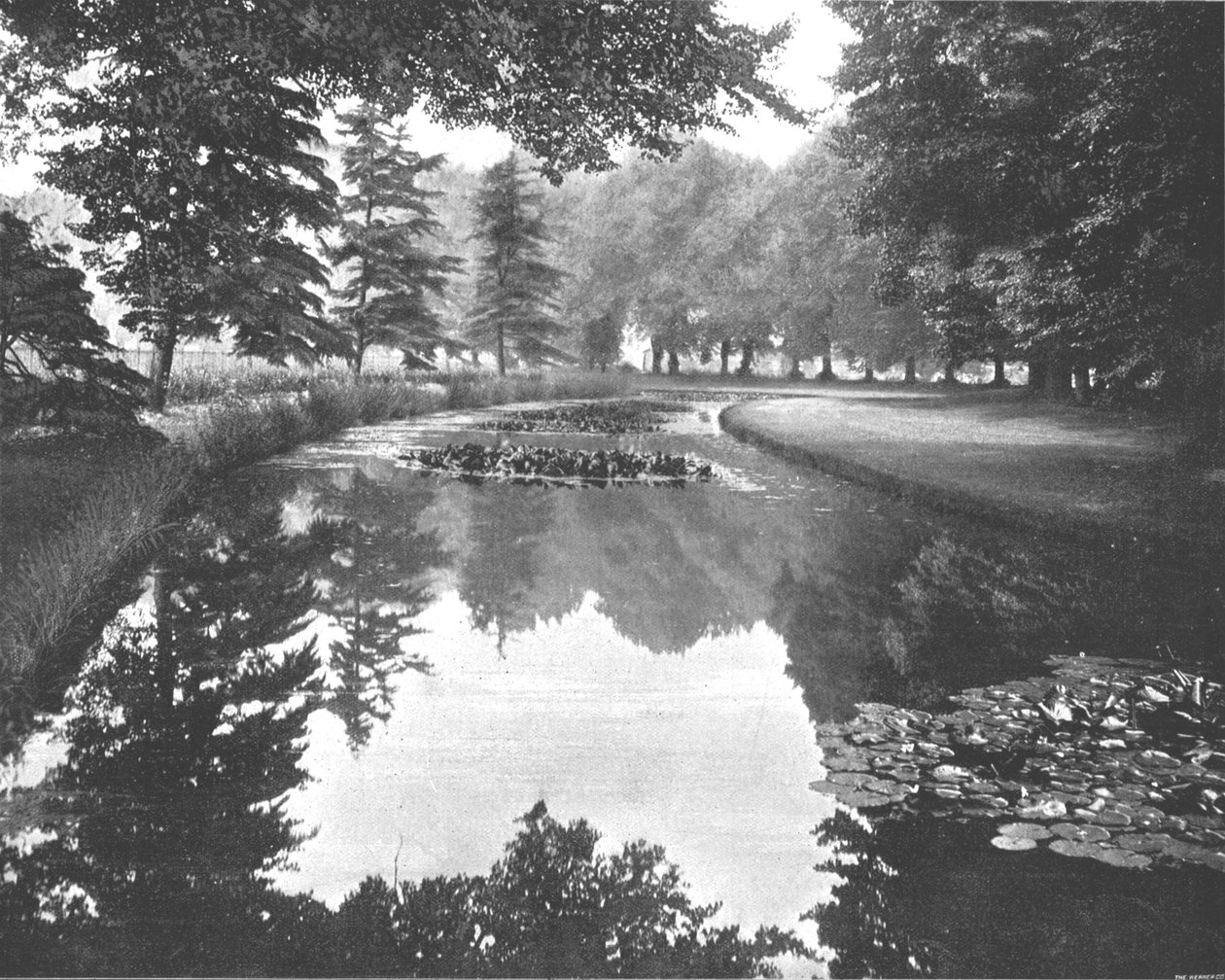 The Backwater at Hampton Court, Richmond, London, 1894. alkotó: Unbekannt