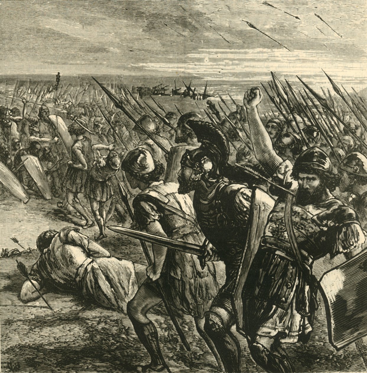 A maratoni csata, 1890. alkotó: Unbekannt