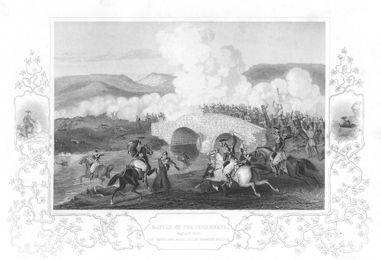 A csernajai csata, 1855 alkotó: Unbekannt